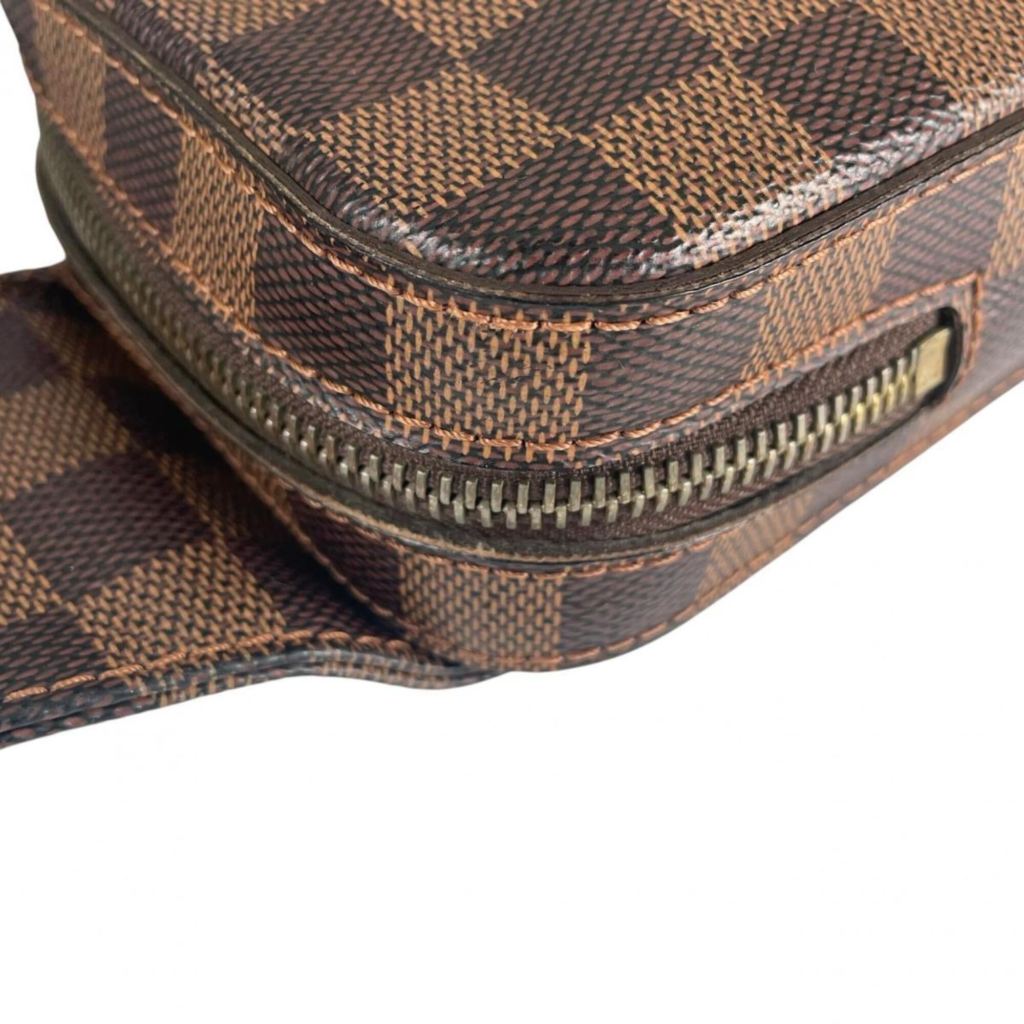 Louis Vuitton Louis Vuitton body bag, waist pouch, crossbody Geronimos, Damier canvas, N51994, brown Size ONE SIZE - 6 Thumbnail