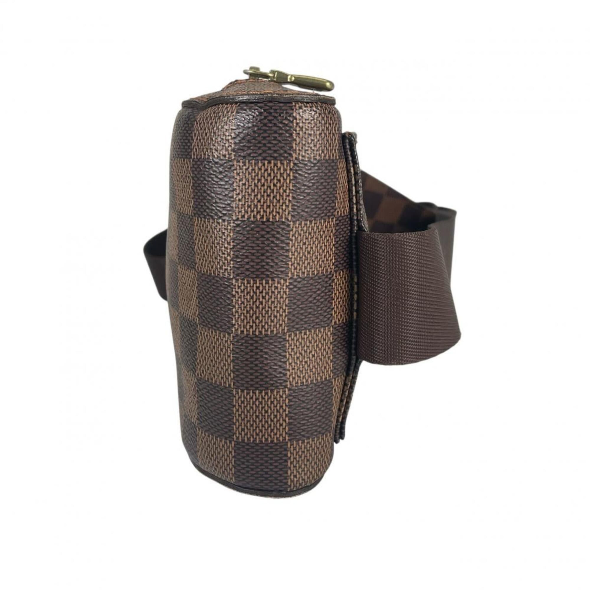 Louis Vuitton Louis Vuitton body bag, waist pouch, crossbody Geronimos, Damier canvas, N51994, brown Size ONE SIZE - 3 Thumbnail