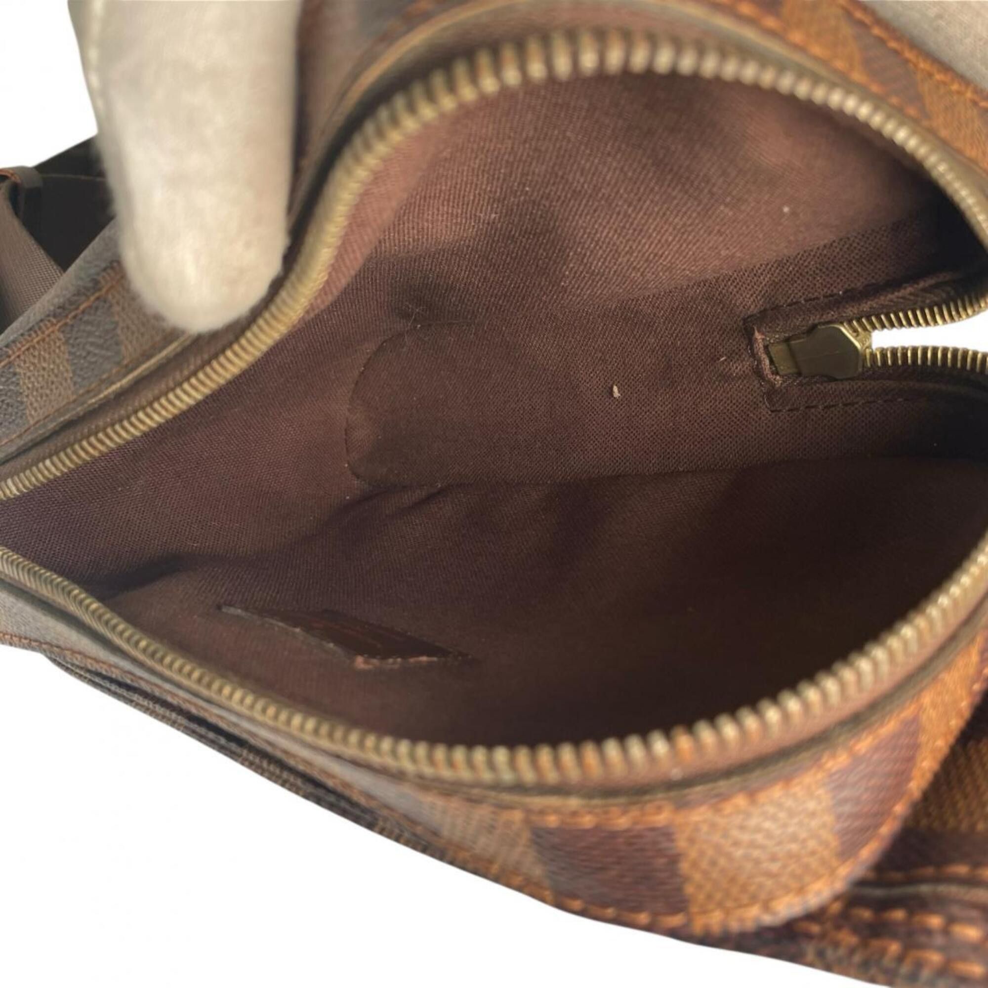 Louis Vuitton Louis Vuitton body bag, waist pouch, crossbody Geronimos, Damier canvas, N51994, brown Size ONE SIZE - 10 Thumbnail