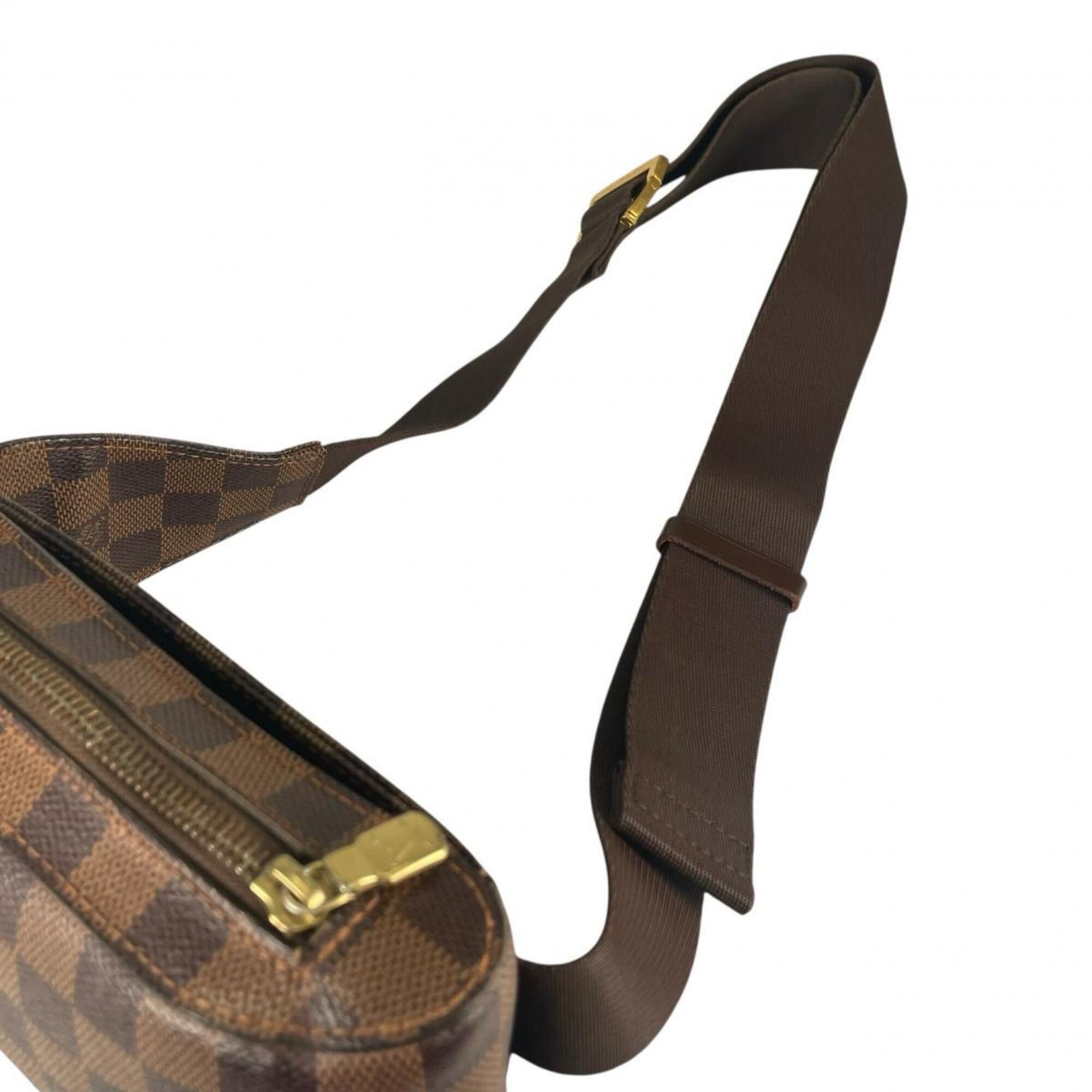 Louis Vuitton Louis Vuitton body bag, waist pouch, crossbody Geronimos, Damier canvas, N51994, brown Size ONE SIZE - 7 Thumbnail