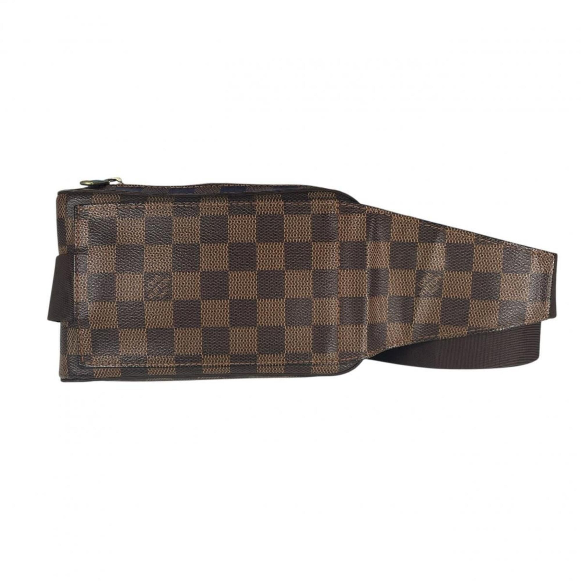Louis Vuitton Louis Vuitton body bag, waist pouch, crossbody Geronimos, Damier canvas, N51994, brown Size ONE SIZE - 2 Thumbnail