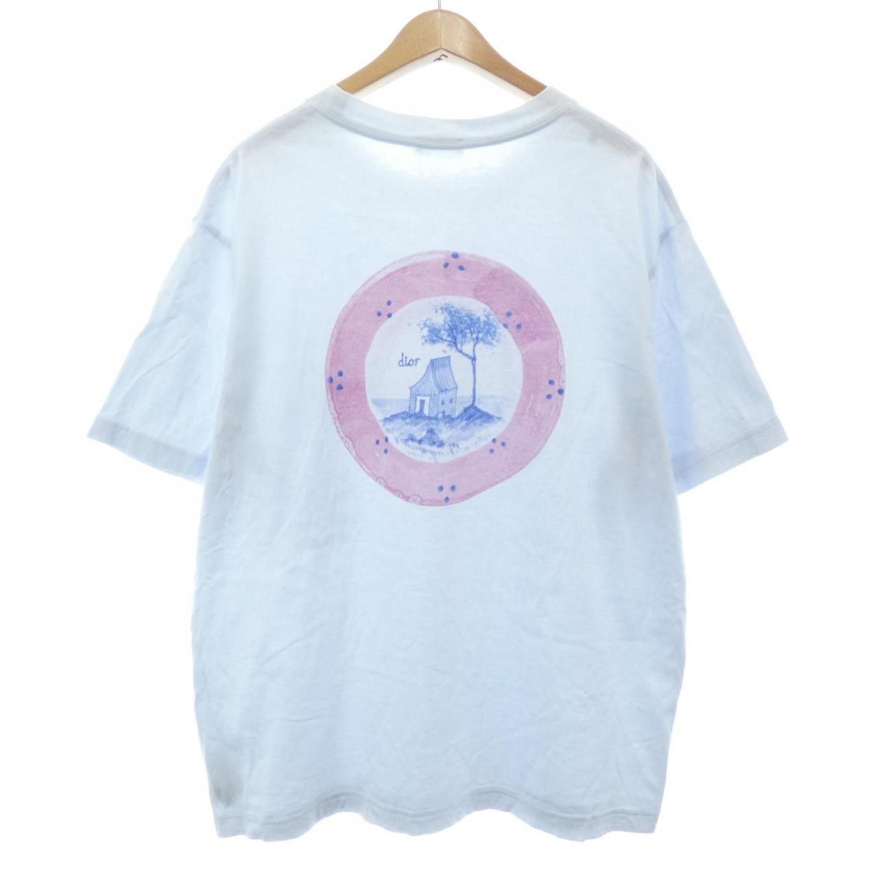 Dior Dior Dior Cotton T Shirt Textile T-Shirts 583J696B0817 DUTY FREE for USA Size ONE SIZE - 2 Thumbnail