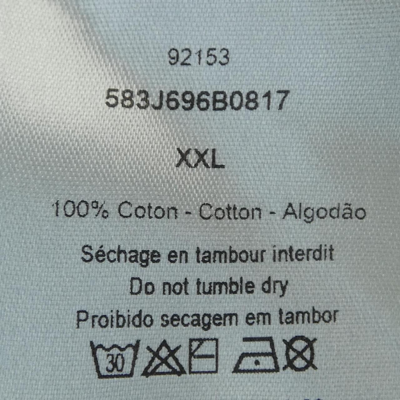 Dior Dior Dior Cotton T Shirt Textile T-Shirts 583J696B0817 DUTY FREE for USA Size ONE SIZE - 3 Thumbnail