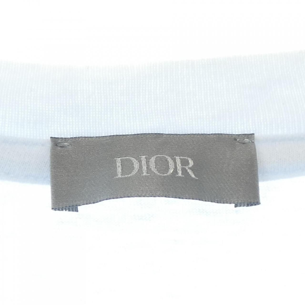 Dior Dior Dior Cotton T Shirt Textile T-Shirts 583J696B0817 DUTY FREE for USA Size ONE SIZE - 4 Thumbnail