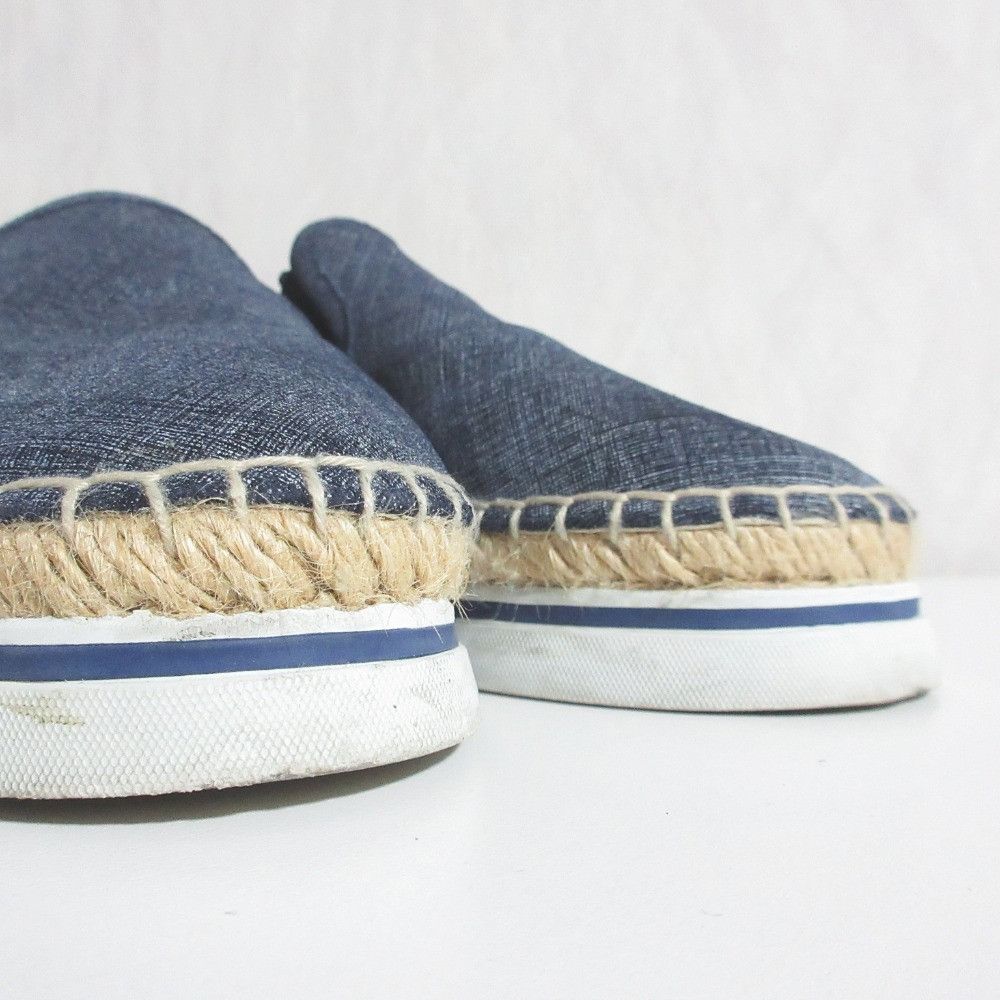 Jimmy Choo Jimmy Choo Jimmy Choo DAWN denim leather espadrille slip on sneakers Leather Shoes DUTY FREE for USA Size ONE SIZE - 10 Thumbnail