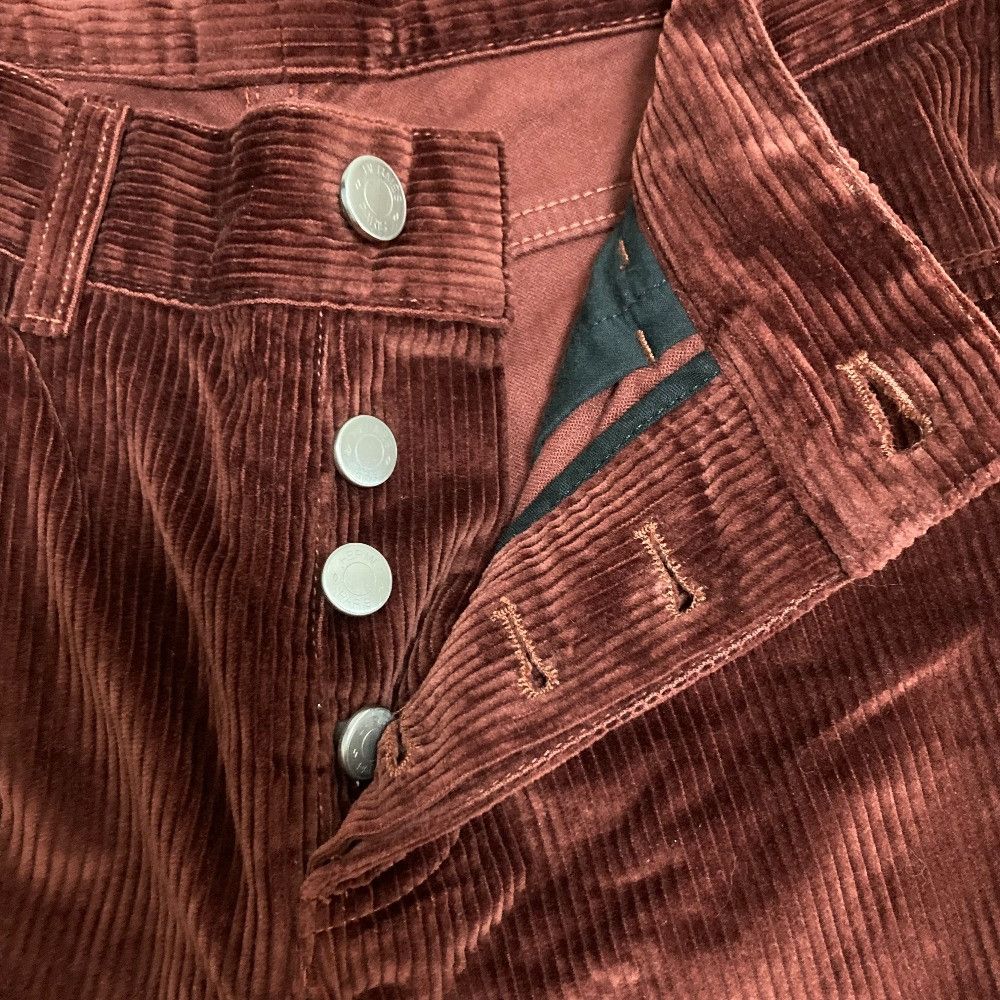 Hermes Hermes Hermes Corduroy Pants Textile Pants DUTY FREE for USA Size ONE SIZE - 5 Thumbnail