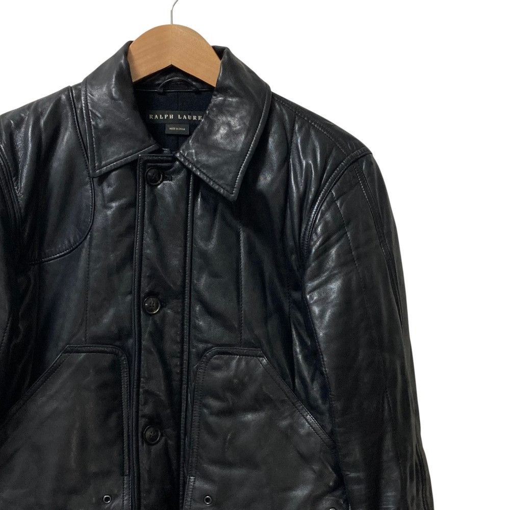 Ralph Lauren Ralph Lauren Ralph Lauren Black Label Lambskin Jacket Leather Outerwear DUTY FREE for USA Size ONE SIZE - 2 Thumbnail