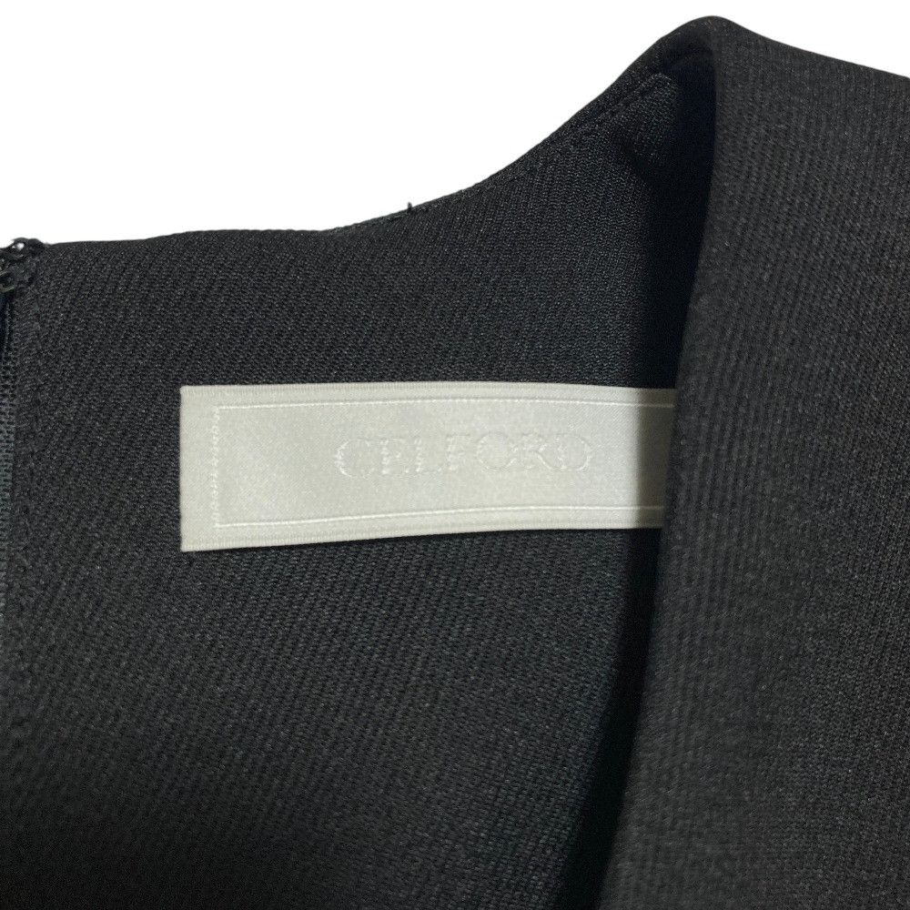 Other Other CELFORD V Neck Fit And Flare Dress Textile Dresses CWFO254137 DUTY FREE for USA Size ONE SIZE - 5 Thumbnail