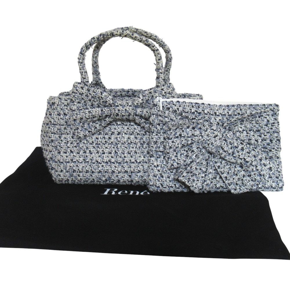 Other Other Rene Tweed Handbag Textile Handbag DUTY FREE for USA Size ONE SIZE - 12 Thumbnail