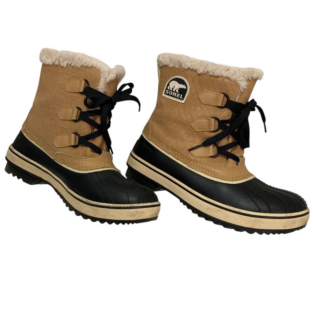 Other Other Sorel Caribou Waterproof Leather Boots Leather Shoes DUTY FREE for USA Size ONE SIZE - 14 Thumbnail