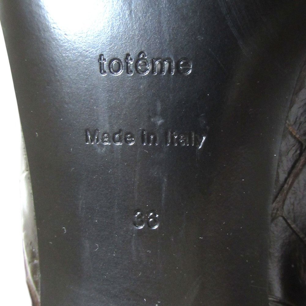 Other Other Toteme Mid Heel Leather Boots Leather Shoes DUTY FREE for USA Size ONE SIZE - 8 Thumbnail