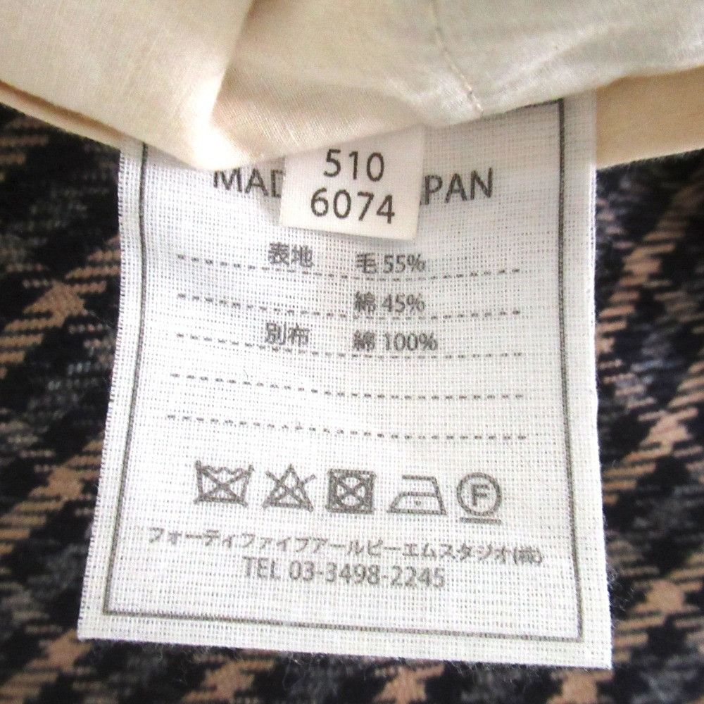 Other 45 45R Check Wide Pants Textile Bottoms 5106074 DUTY FREE for USA Size ONE SIZE - 7 Thumbnail