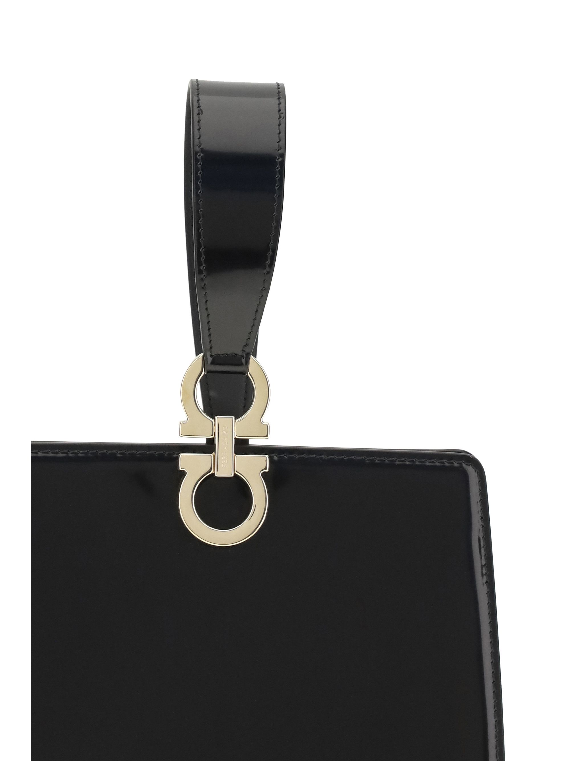 Salvatore Ferragamo Rigid leather Handbag Size ONE SIZE - 4 Thumbnail
