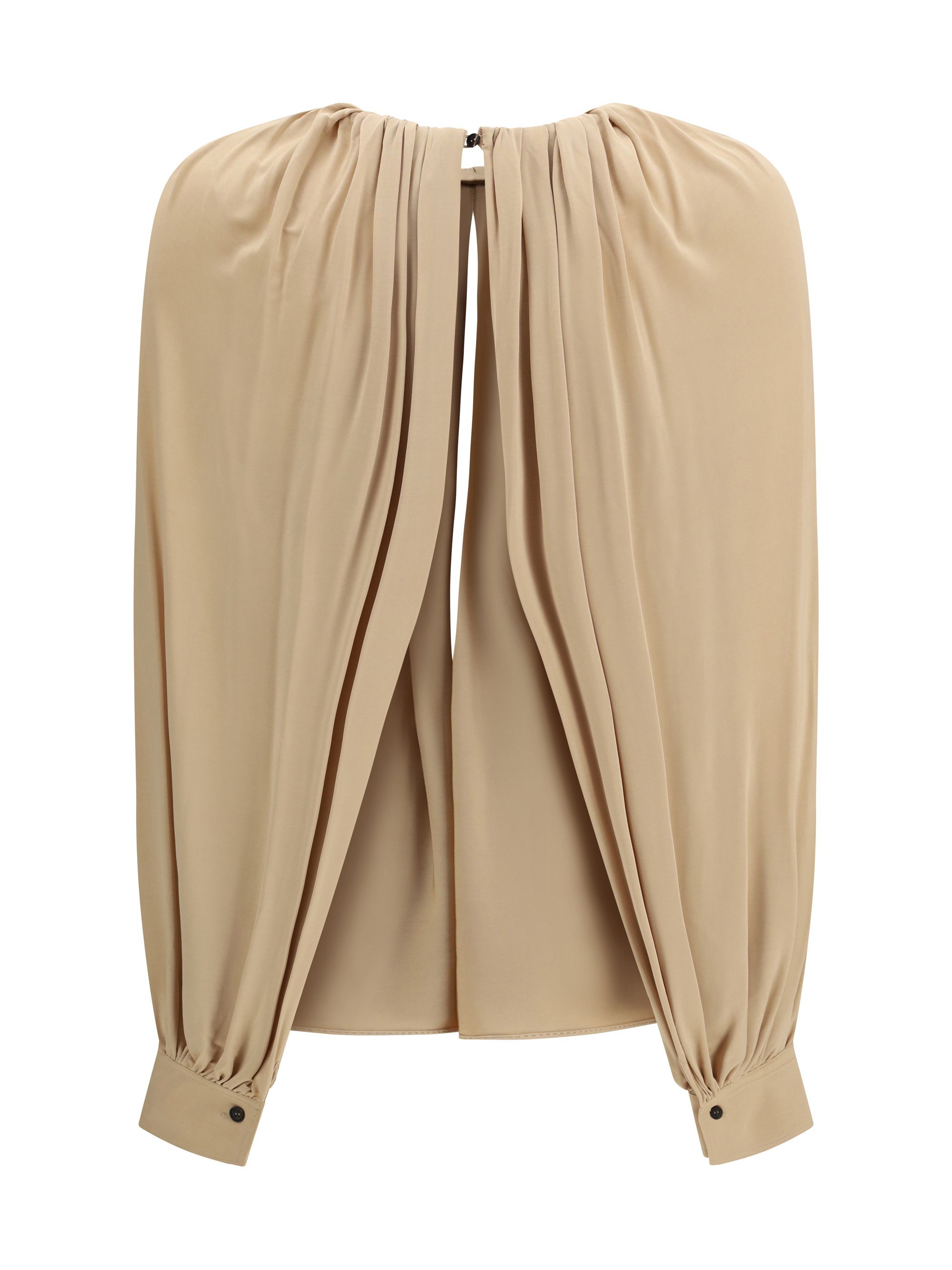 Salvatore Ferragamo Open-back Blouse Size M / US 6-8 / IT 42-44 - 2 Thumbnail
