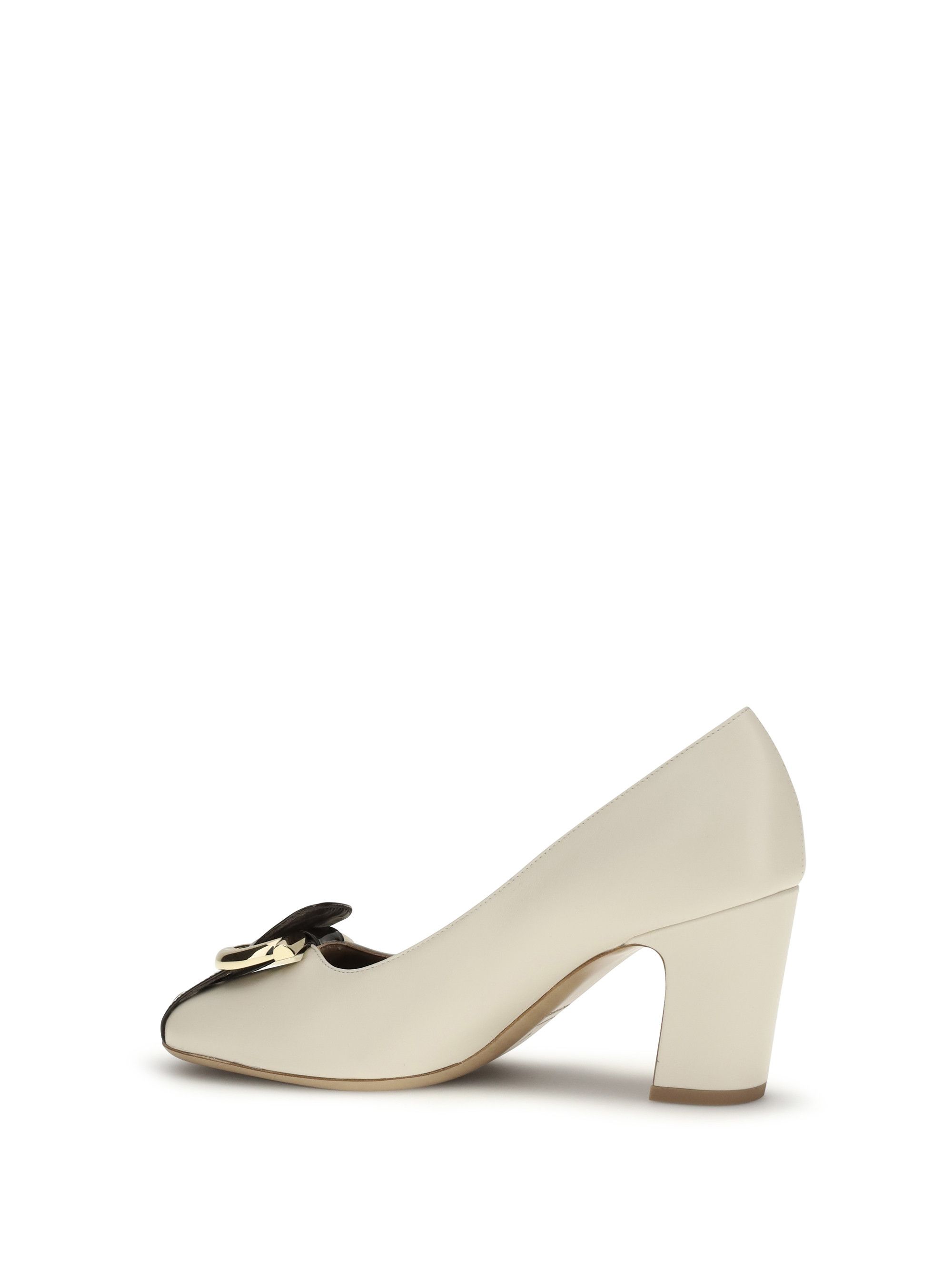 Salvatore Ferragamo Leather Pumps Size US 8 / IT 38 - 3 Thumbnail