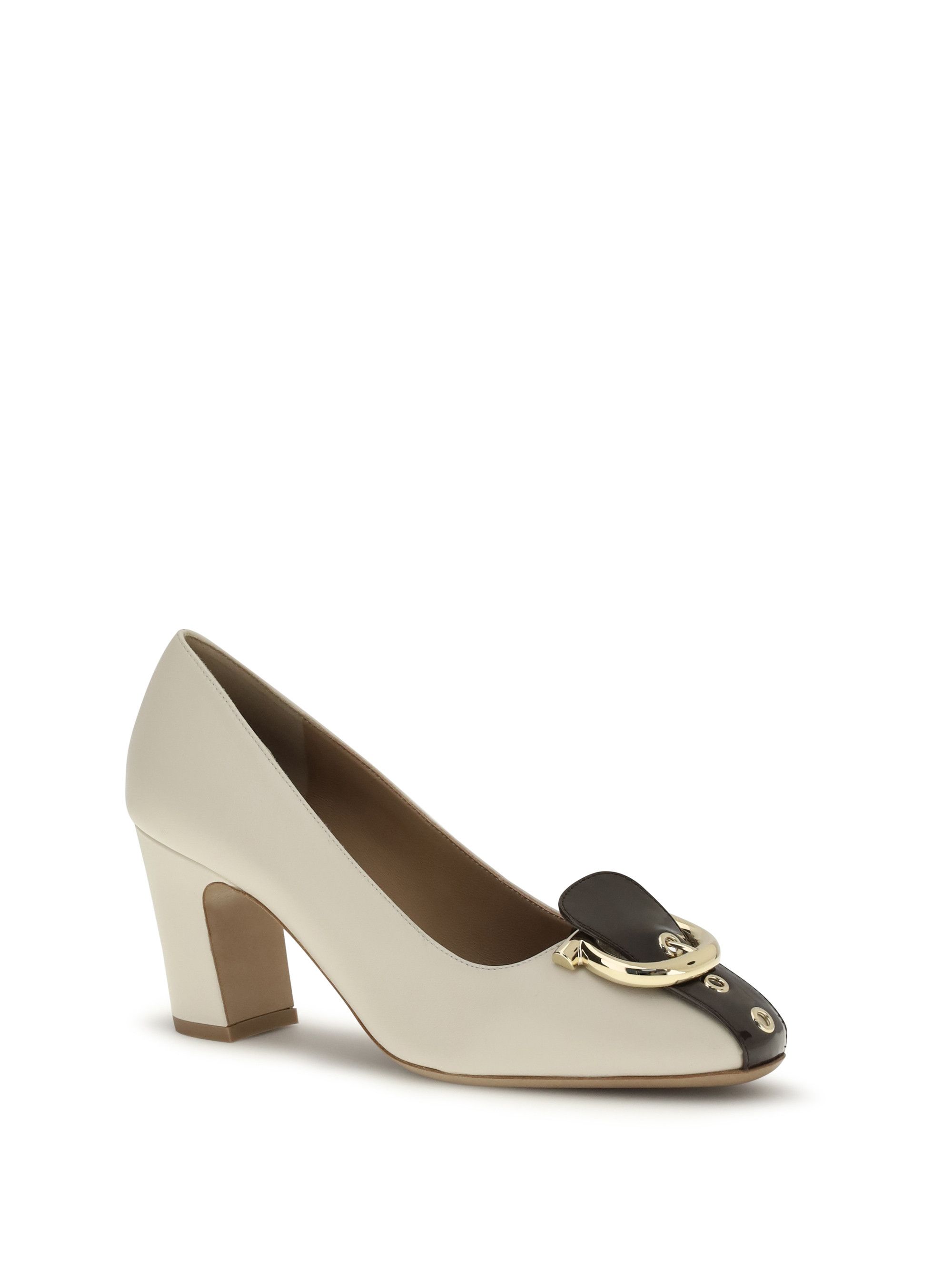 Salvatore Ferragamo Leather Pumps Size US 9.5 / IT 39.5 - 2 Thumbnail