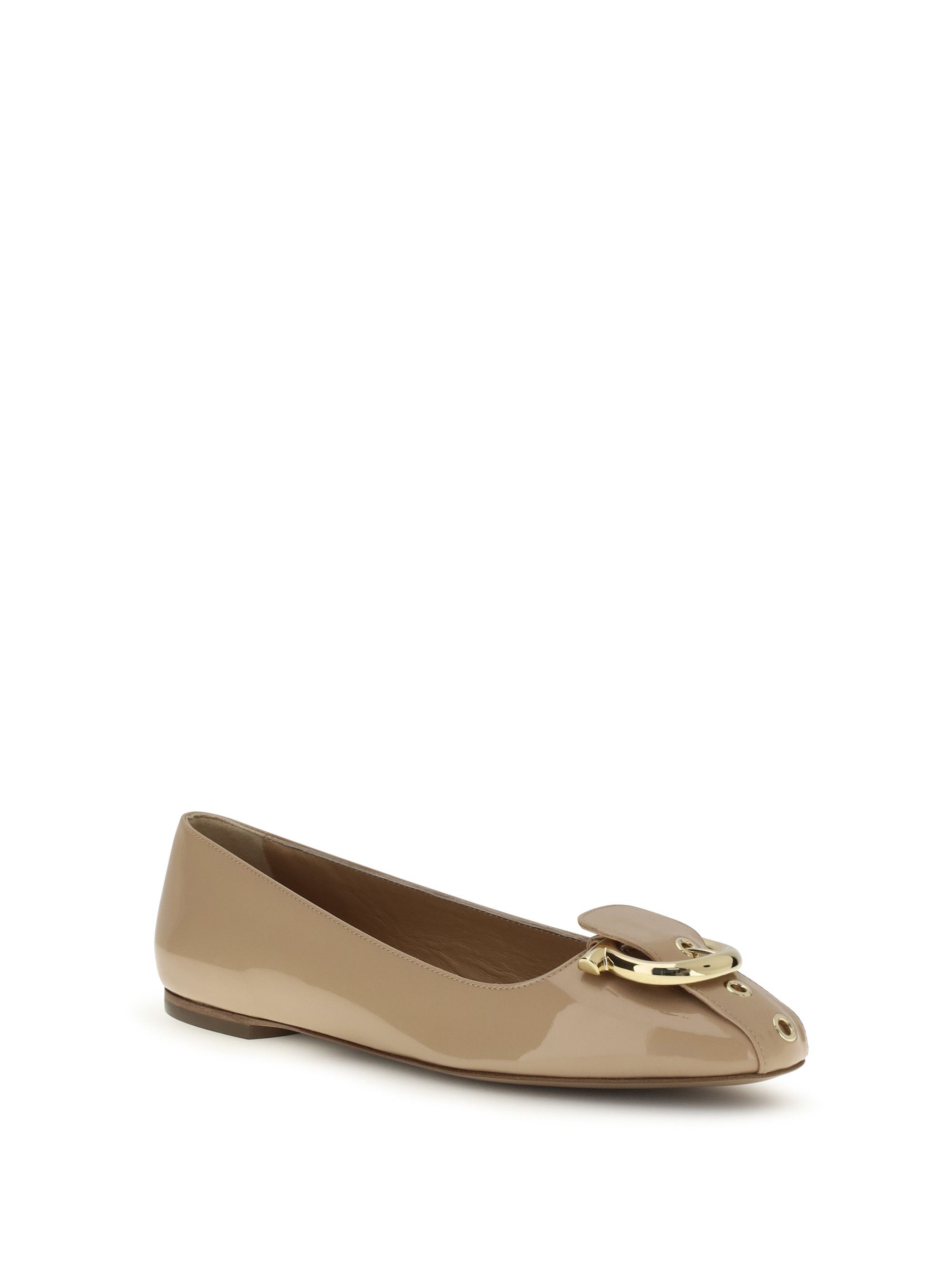 Salvatore Ferragamo Gancini Ballerinas Size US 6 / IT 36 - 2 Thumbnail