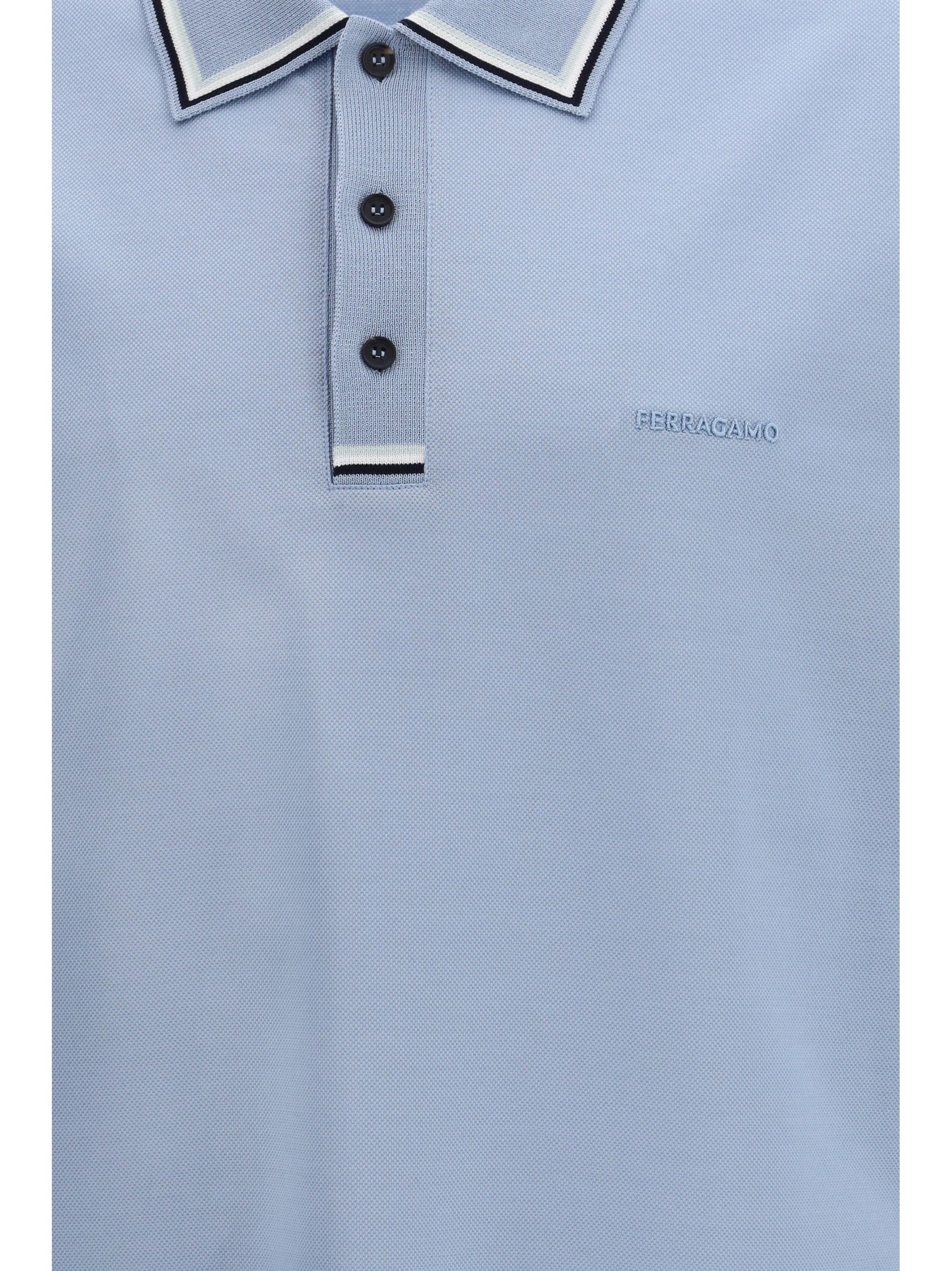 Salvatore Ferragamo Cotton Polo Size US L / EU 52-54 / 3 - 3 Thumbnail