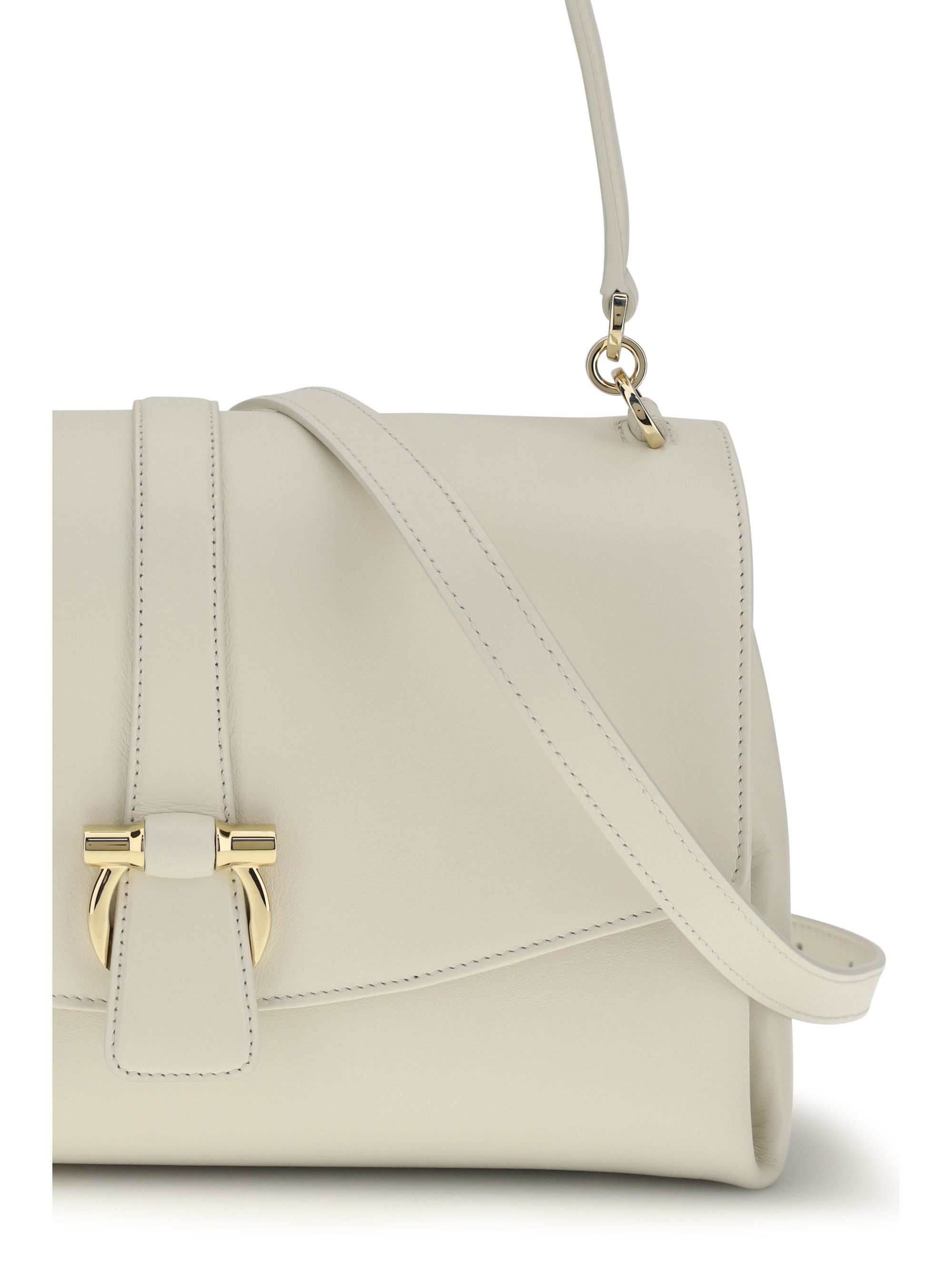 Salvatore Ferragamo Leather Shoulder Bag Size ONE SIZE - 4 Thumbnail