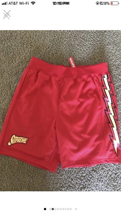 Supreme Supreme Bolt Basketball Shorts | Grailed