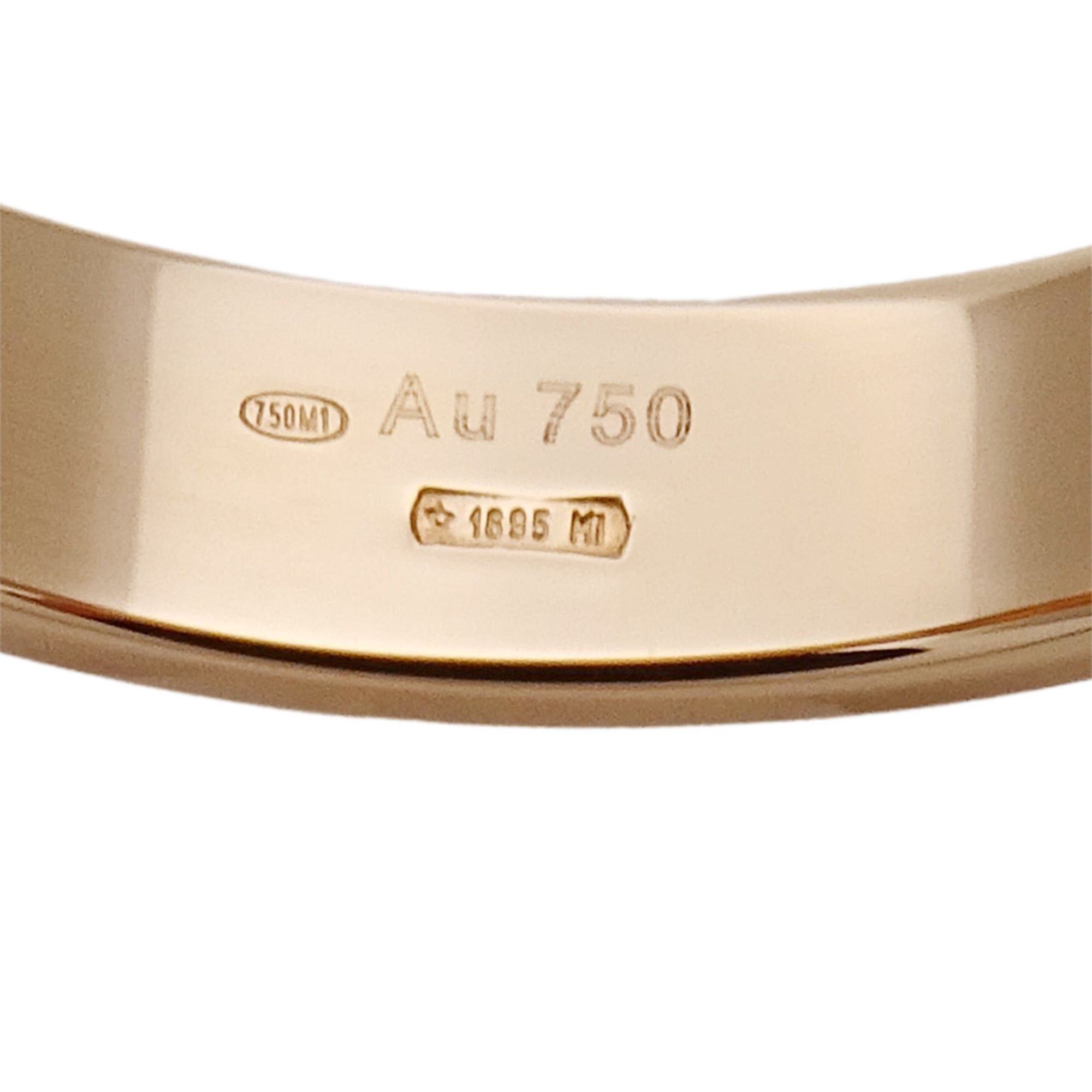 Gucci Gucci ring for women and men, brand name ring, 750PG Icon Slim Pink Gold, size #13 (approx. 1 inch), jewelry. Size ONE SIZE - 5 Thumbnail