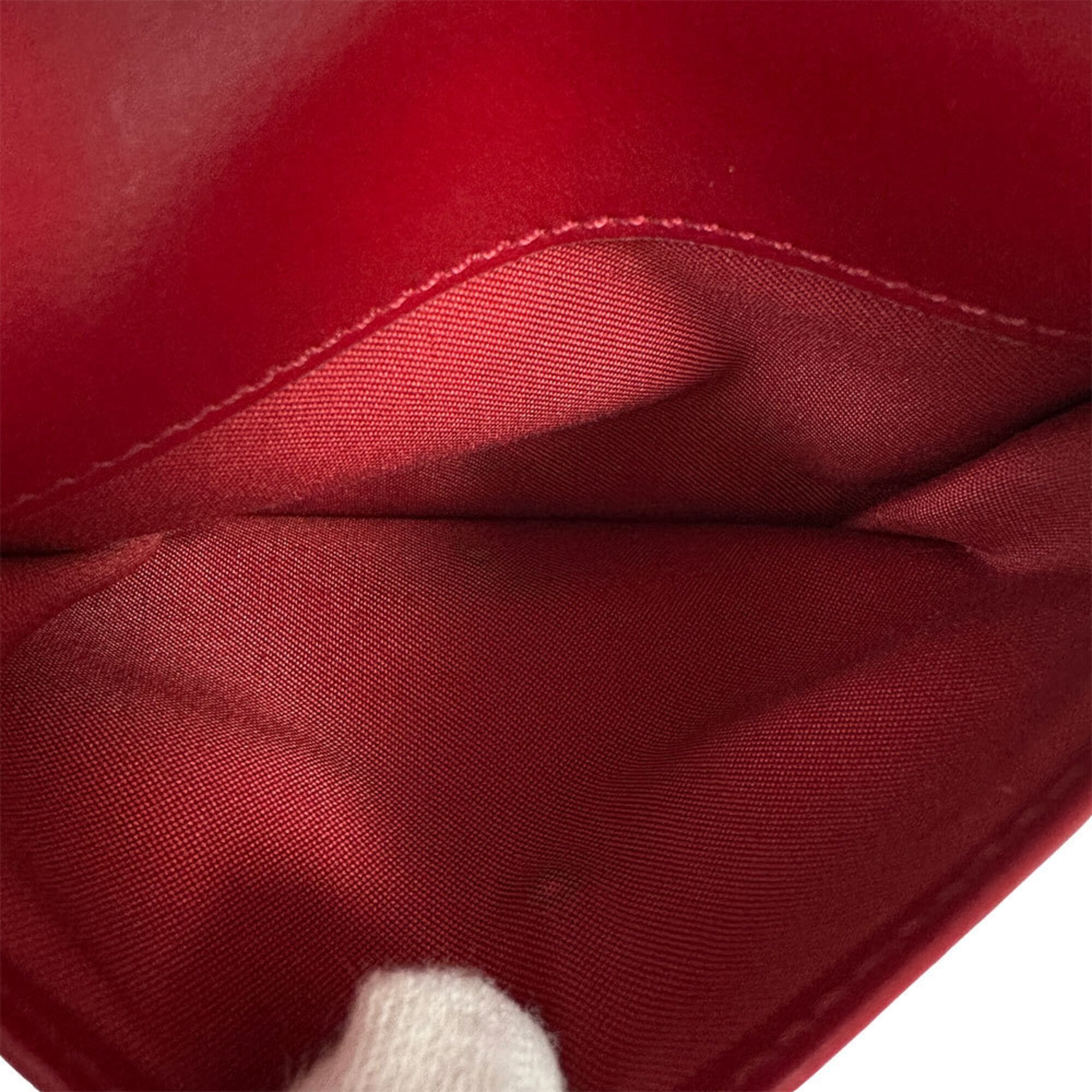 Fendi Fendi Women's Wallet, Brand: Effiz, Bi-fold Leather, Red, Compact Mini Wallet Size ONE SIZE - 10 Thumbnail