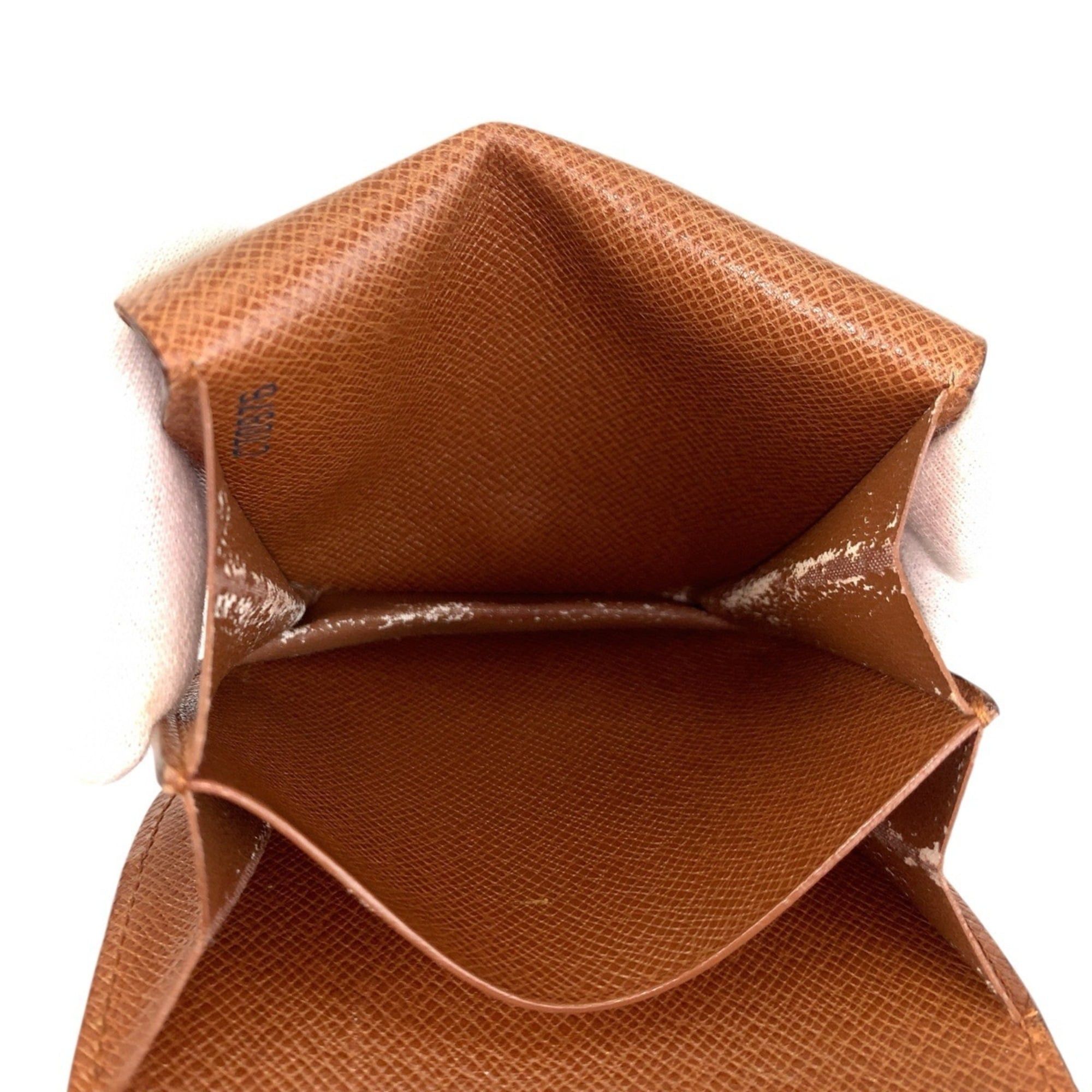Louis Vuitton Louis Vuitton Monogram Portemonnaie Guze Brown Gold Hardware M61970 Wallet/Coin Case Coin Purse Unisex Women's Size ONE SIZE - 9 Thumbnail