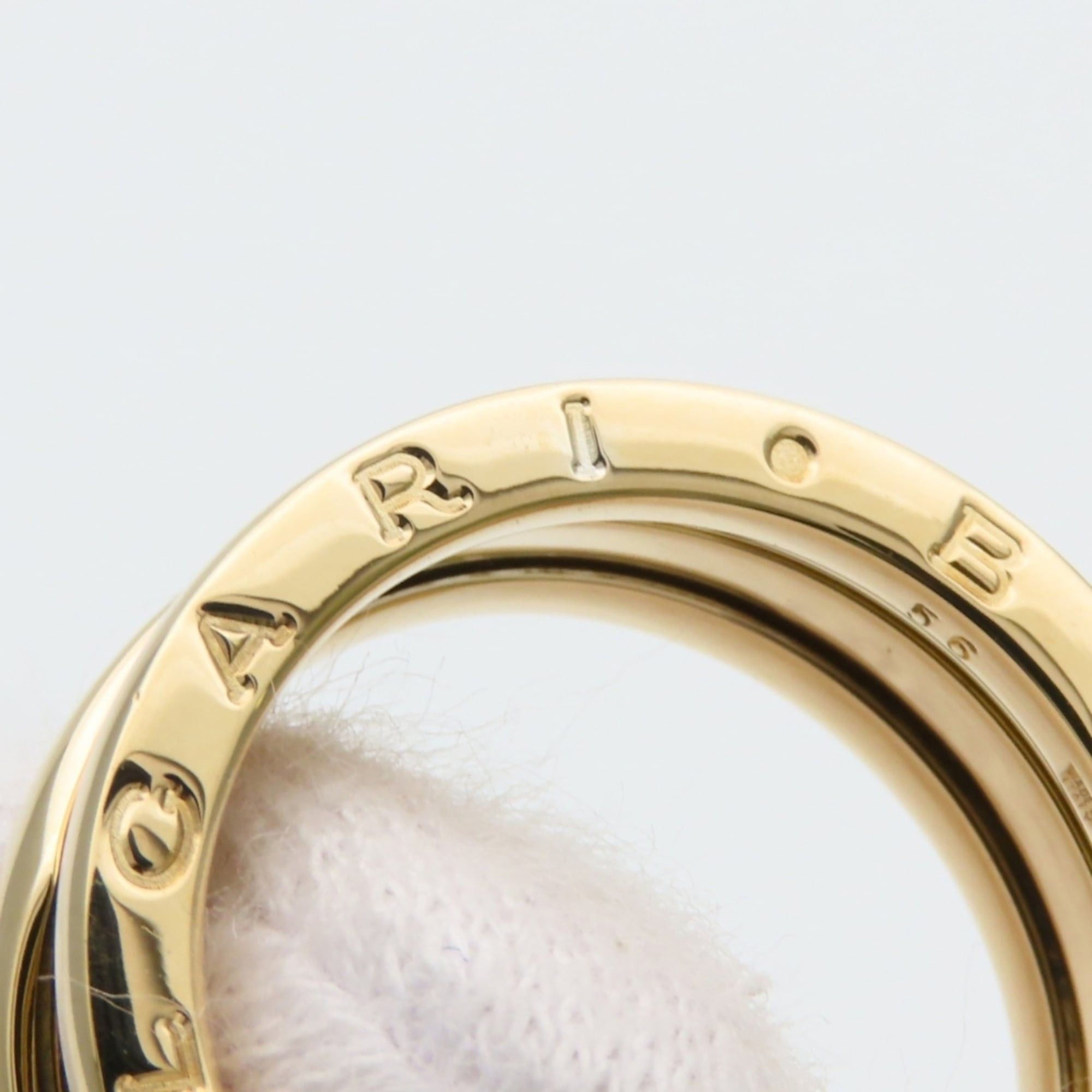 Bvlgari Bulgari Ring B-zero1 2-band 56 18K Yellow Gold Women's BVLGARI Size ONE SIZE - 9 Thumbnail