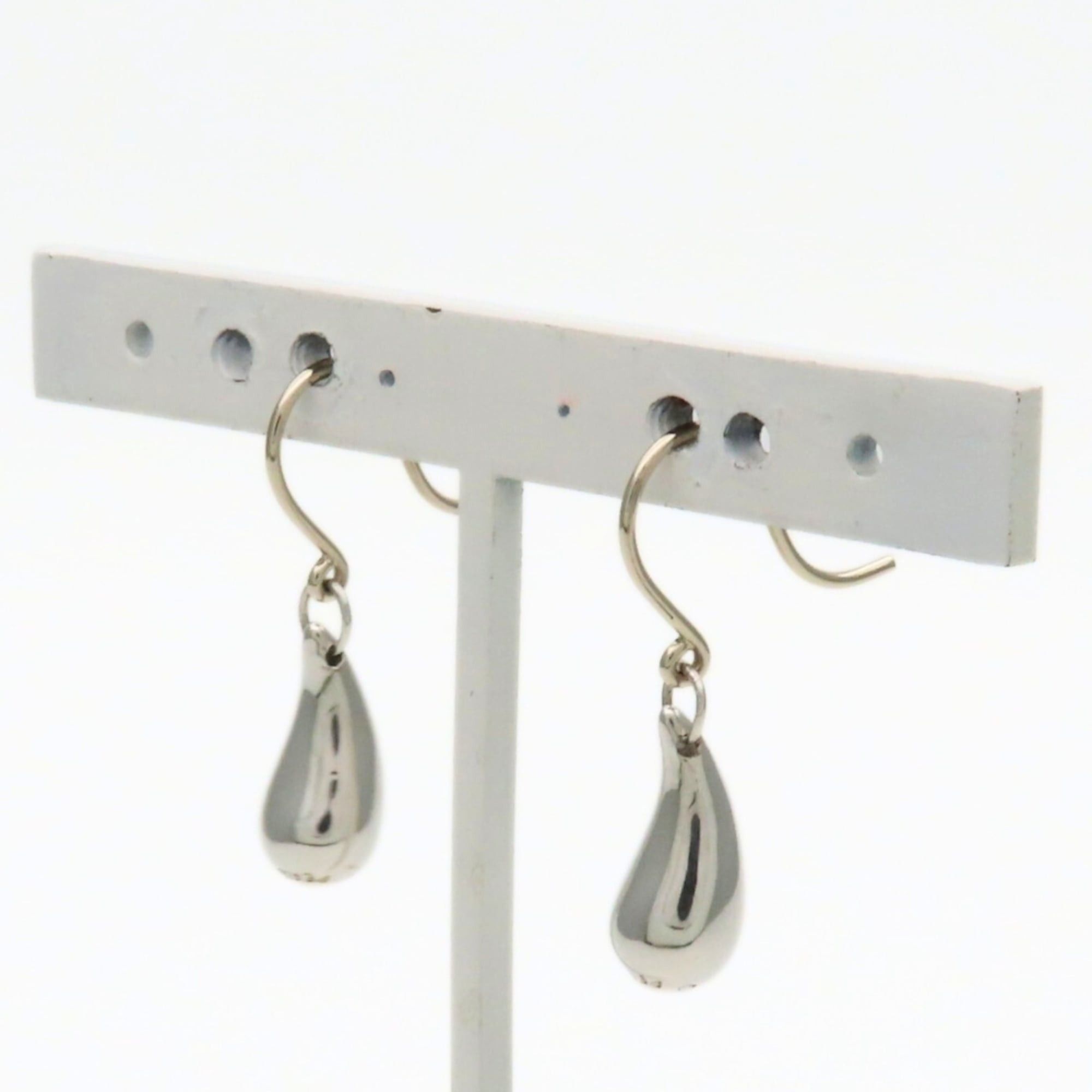 Tiffany & Co. Tiffany & Co. Teardrop Earrings, Sterling Silver 925, Hook Elsa Peretti Design, Women's. Size ONE SIZE - 4 Thumbnail