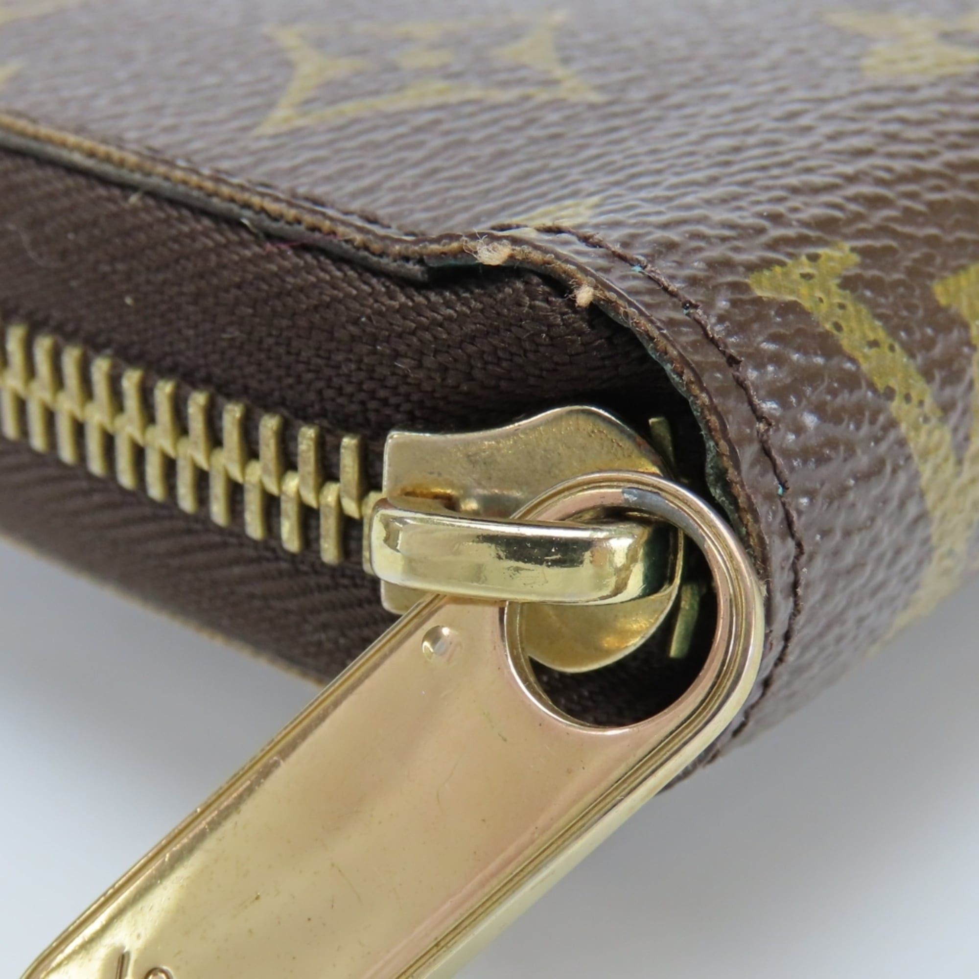 Louis Vuitton Louis Vuitton Zippy Wallet M60928 Monogram Turquoise Brown V-line Long for Women LOUIS VUITTON Size ONE SIZE - 6 Thumbnail