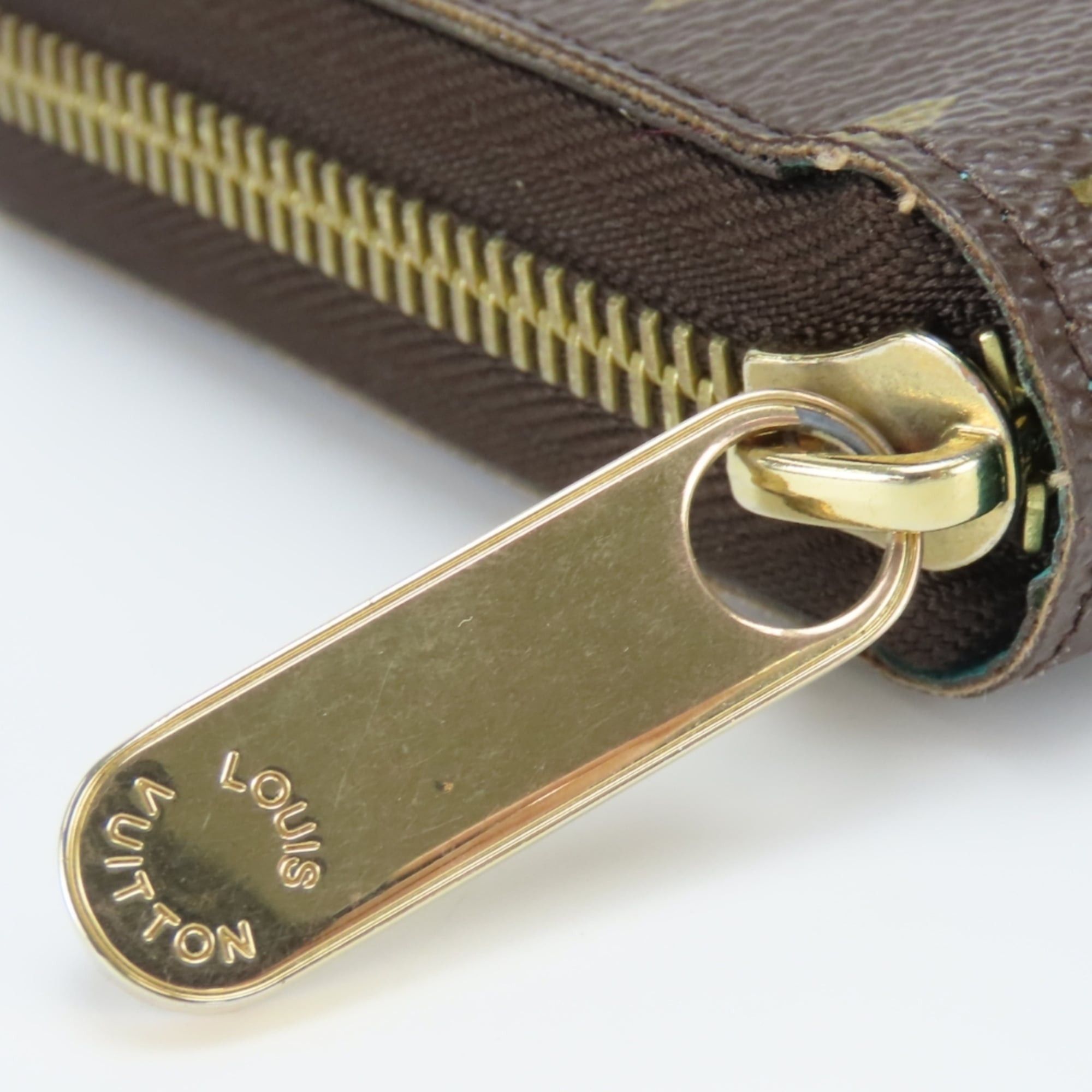 Louis Vuitton Louis Vuitton Zippy Wallet M60928 Monogram Turquoise Brown V-line Long for Women LOUIS VUITTON Size ONE SIZE - 8 Thumbnail