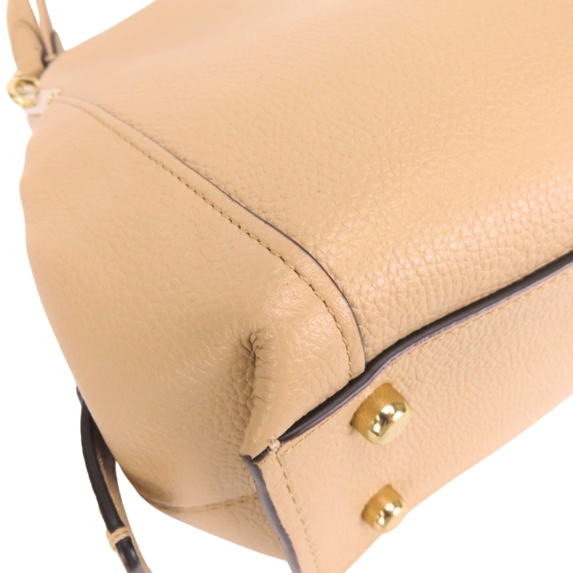 Coach Coach Tote Bag 73546 Leather Beige Women's COACH Size ONE SIZE - 6 Thumbnail