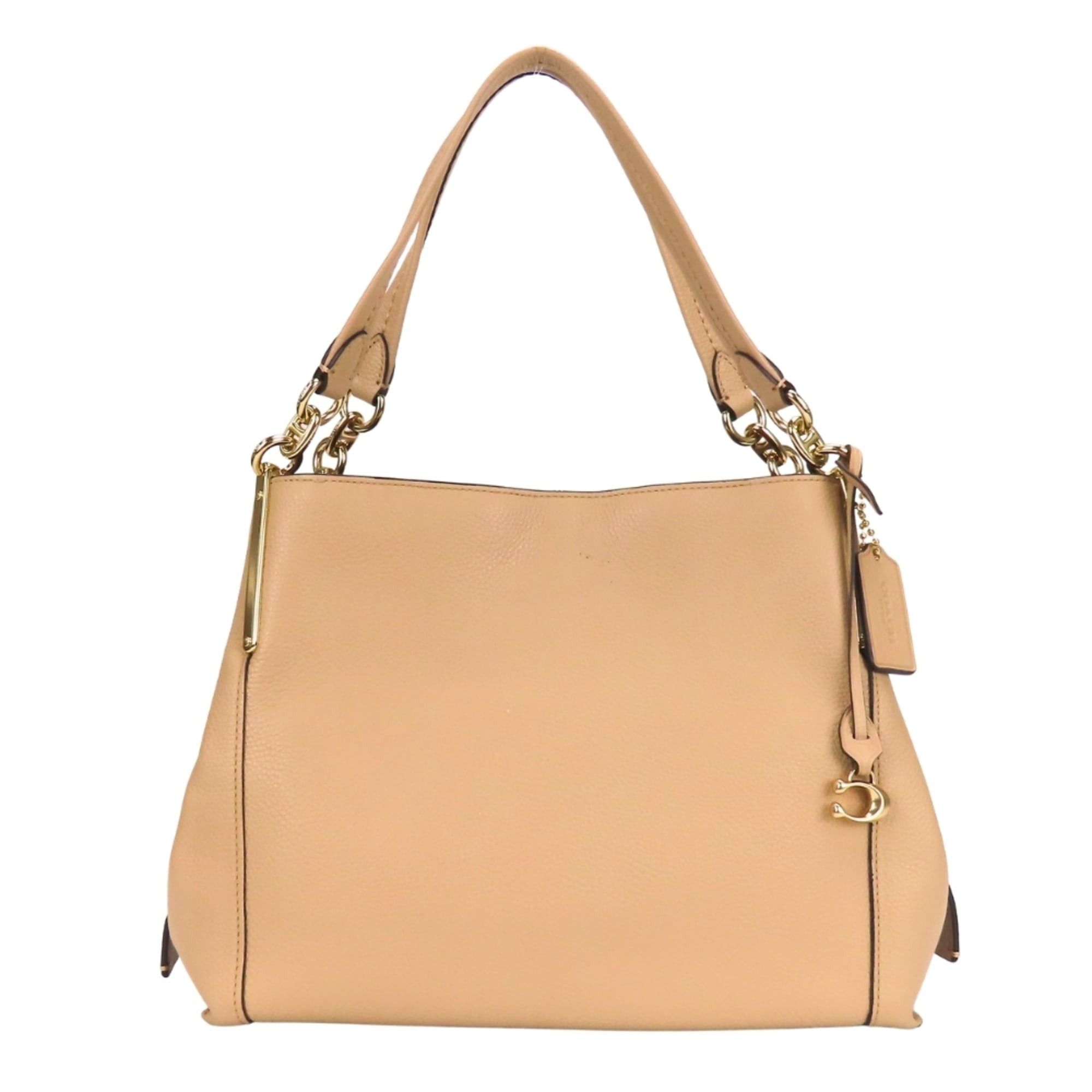 Coach Coach Tote Bag 73546 Leather Beige Women's COACH Size ONE SIZE - 2 Thumbnail