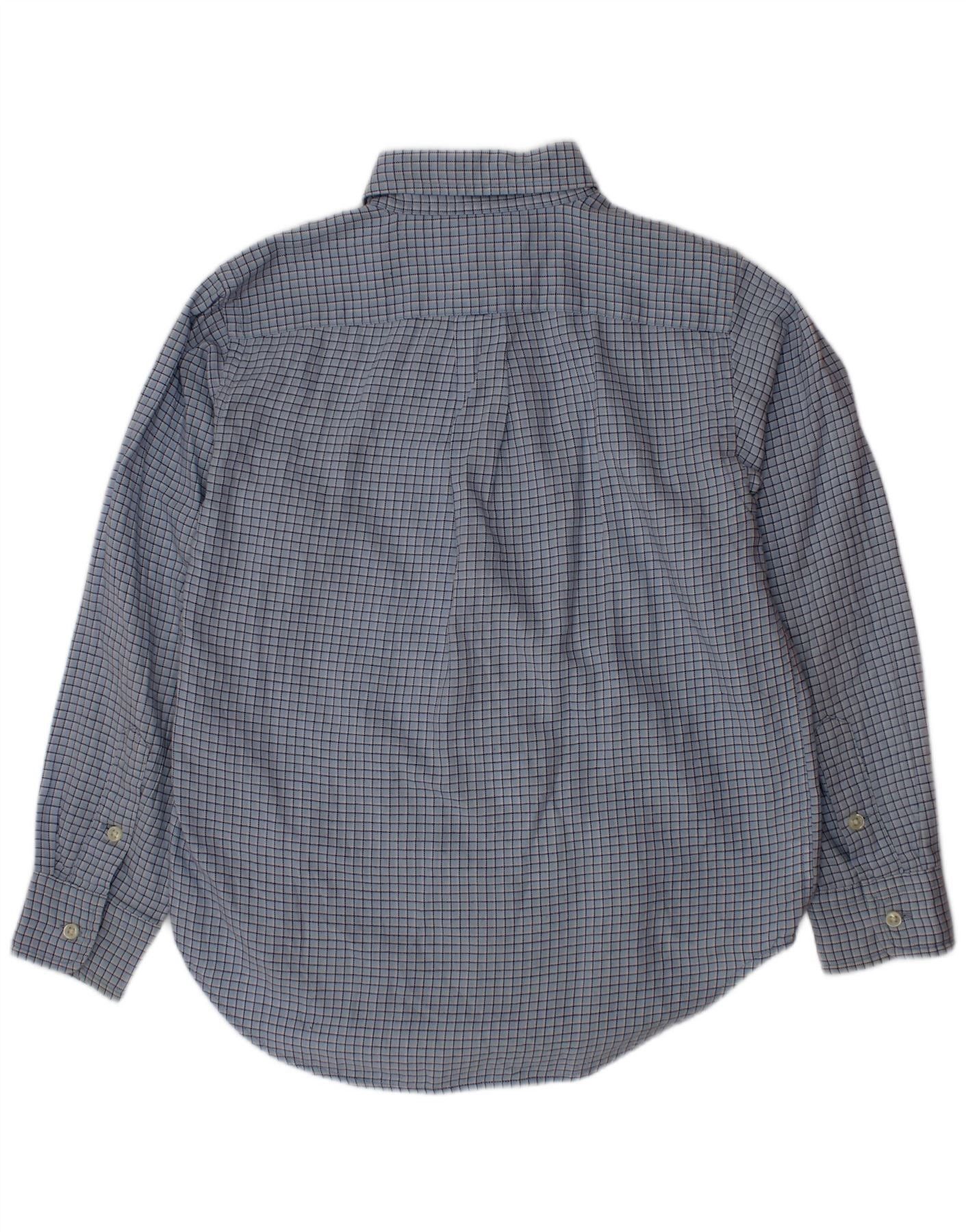Ralph Lauren Boys Shirt 5-6 Years Blue Gingham Cotton Size XS / US 0-2 / IT 36-38 - 2 Thumbnail