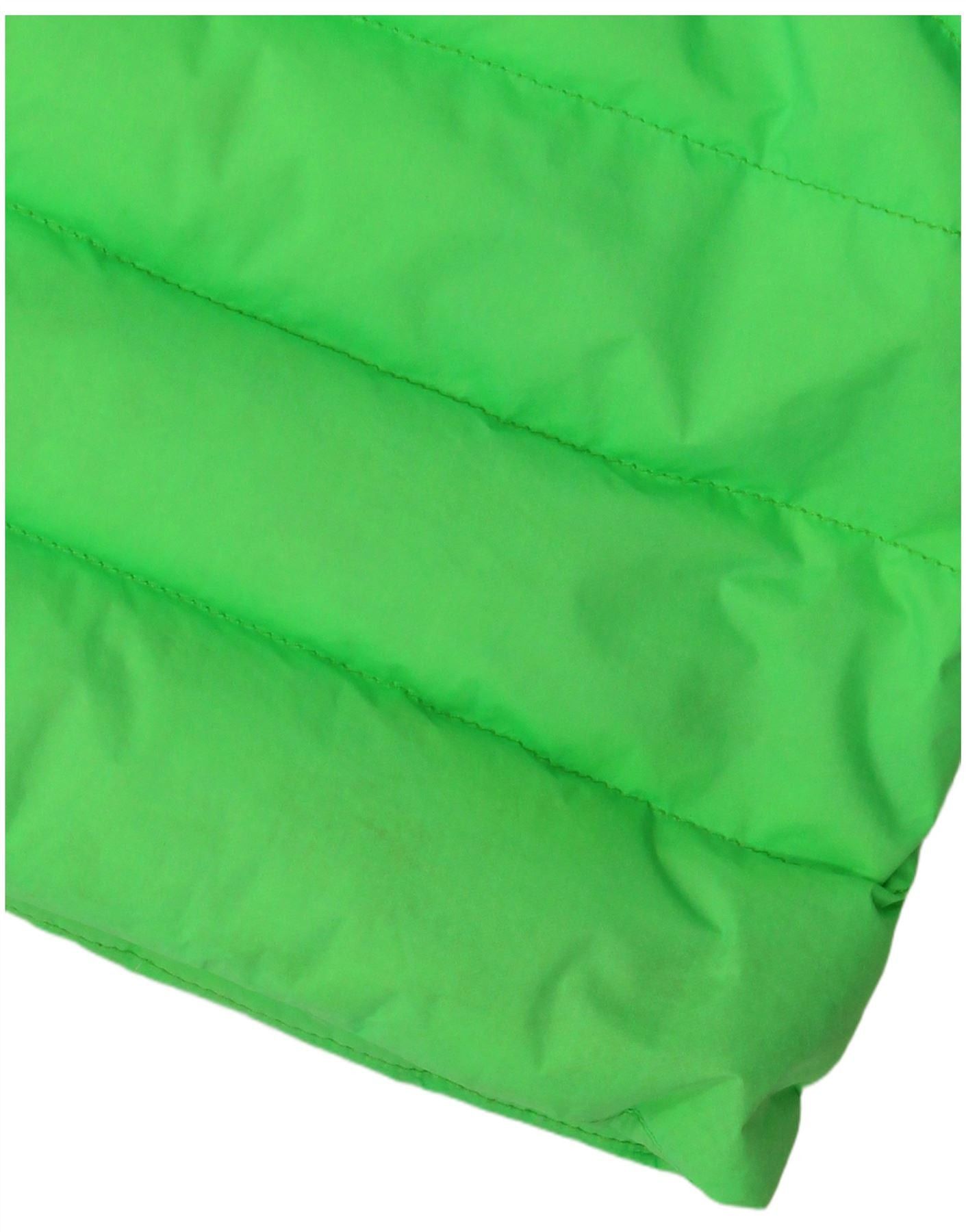 Diesel Boys Hooded Padded Jacket 10-11 Years Green Nylon Size M / US 6-8 / IT 42-44 - 7 Thumbnail
