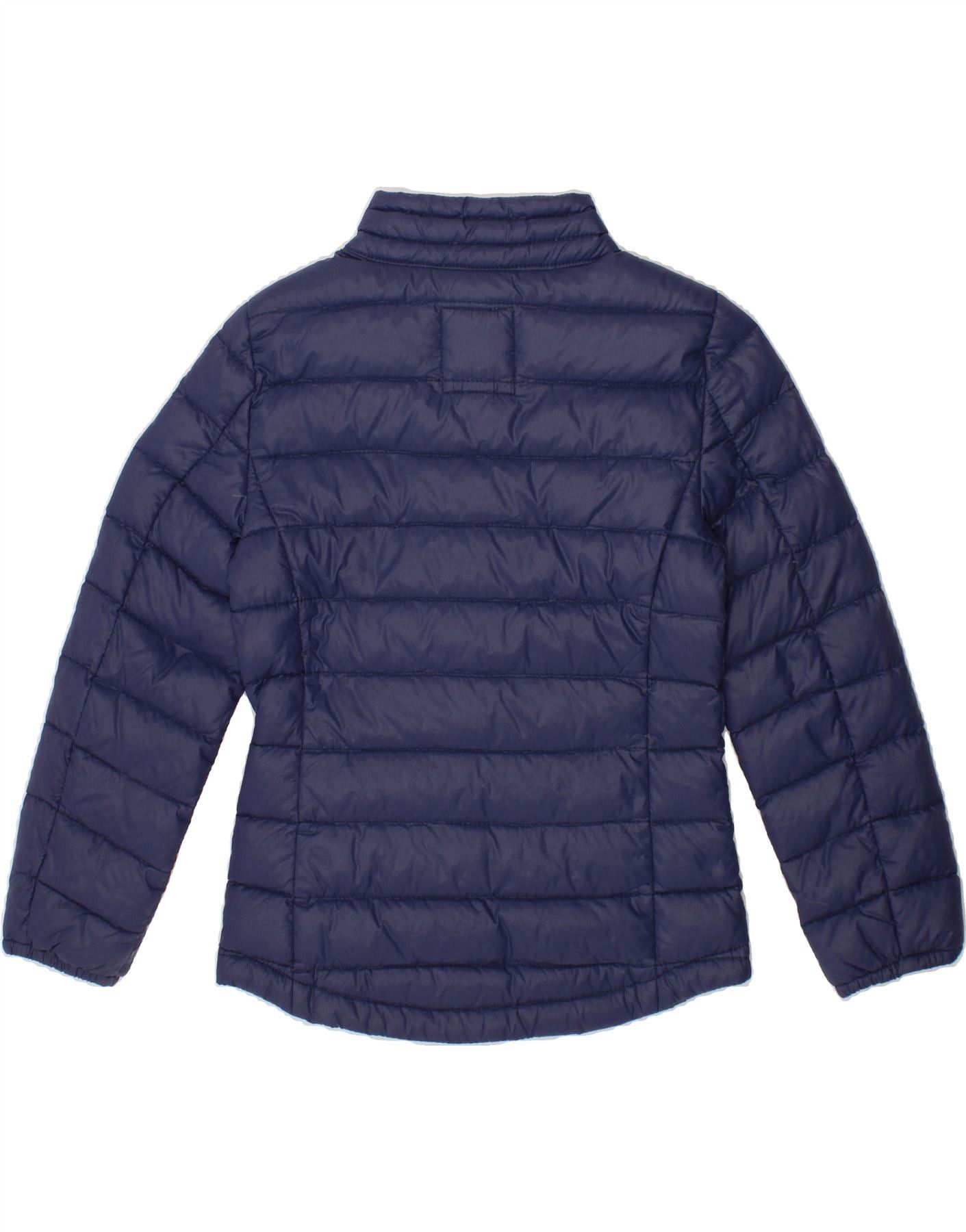Diesel Baby Girls Padded Jacket 18-24 Months 2XS Navy Blue Nylon Size XXL / US 16-18 / IT 52-54 - 2 Thumbnail