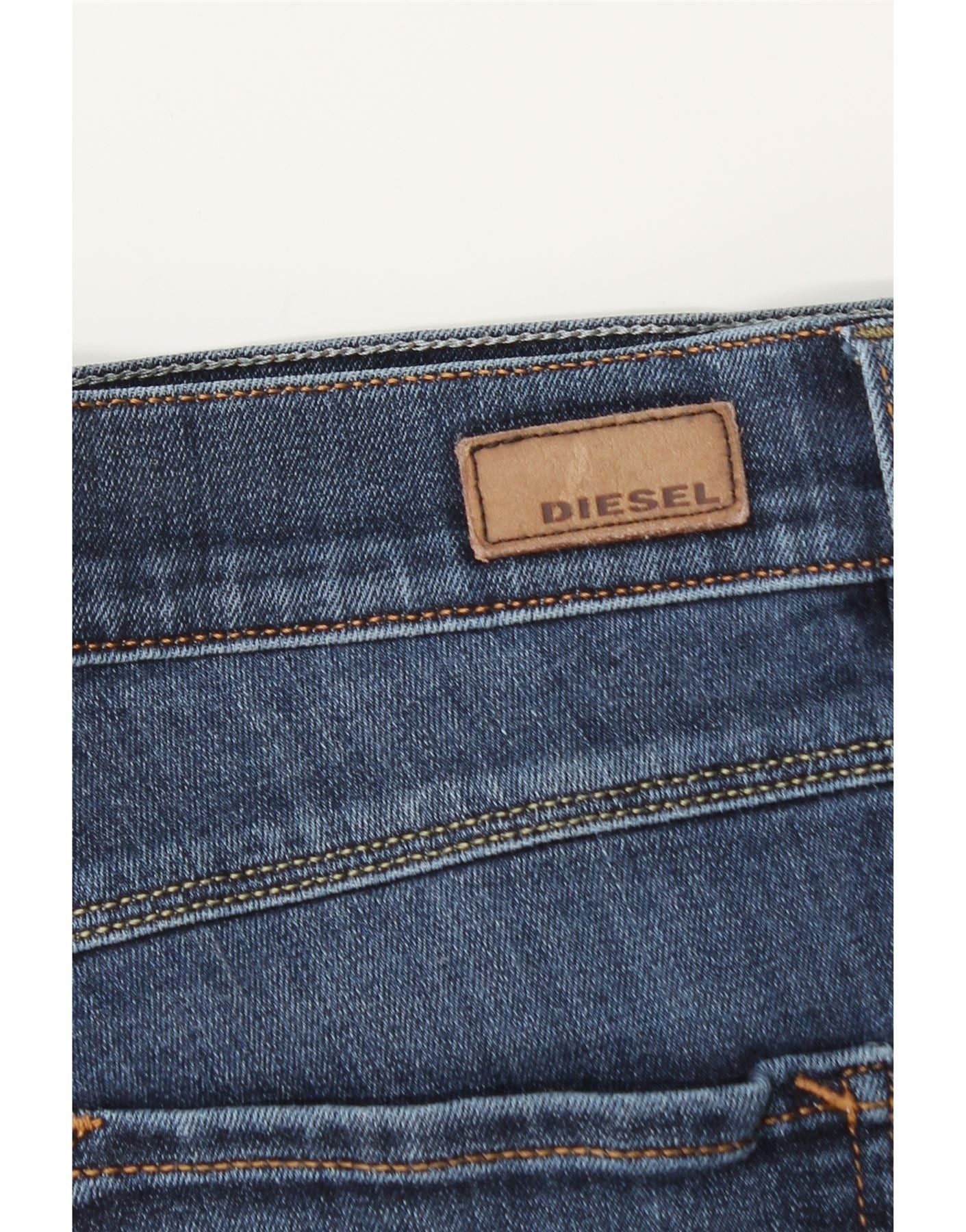 Diesel Womens Slim Jeans W29 L29 Blue Cotton Size 42" / US 20 - 4 Thumbnail