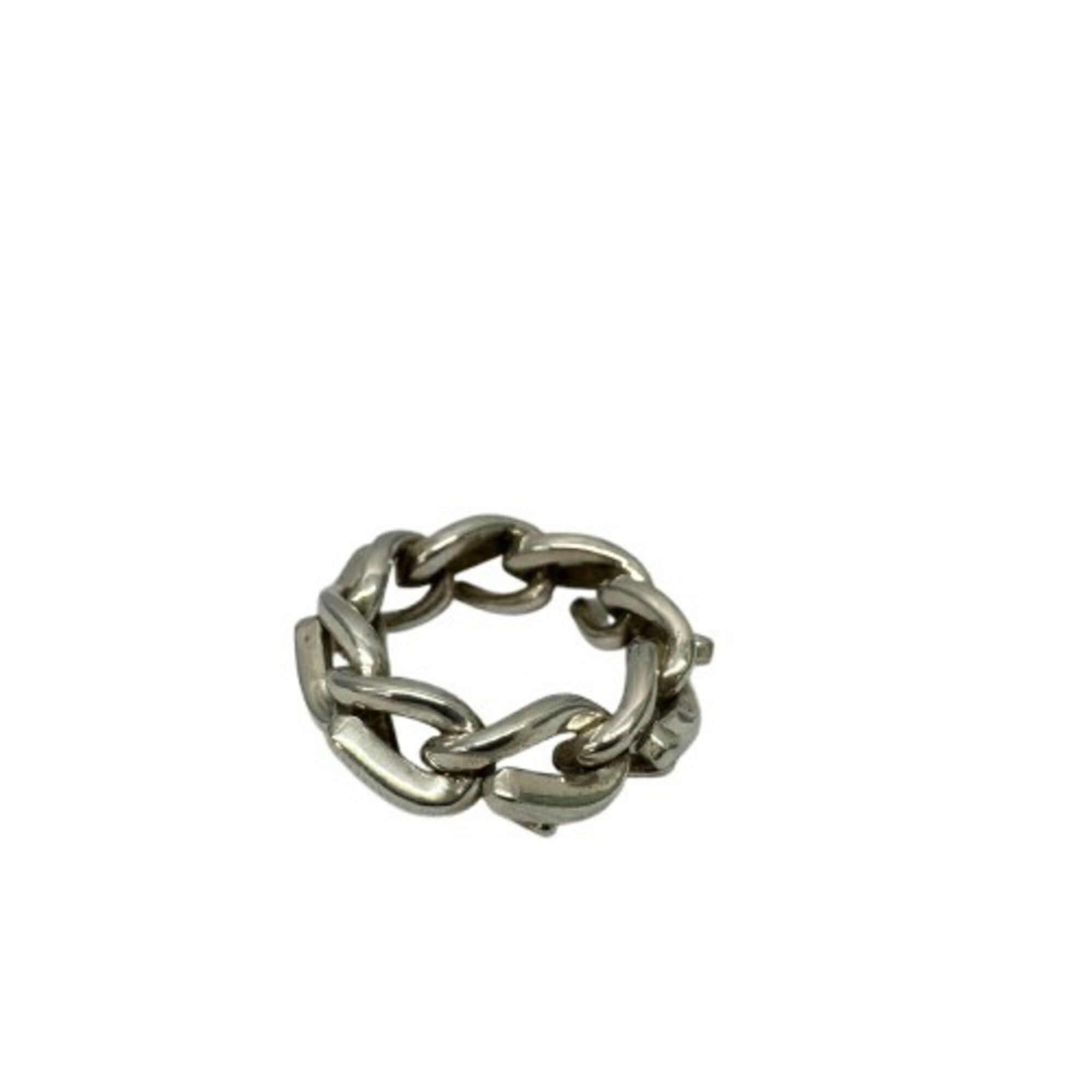 Tiffany & Co. Tiffany & Co. Forgelink SV925 Ring, Silver, Size 12 Size ONE SIZE - 6 Thumbnail