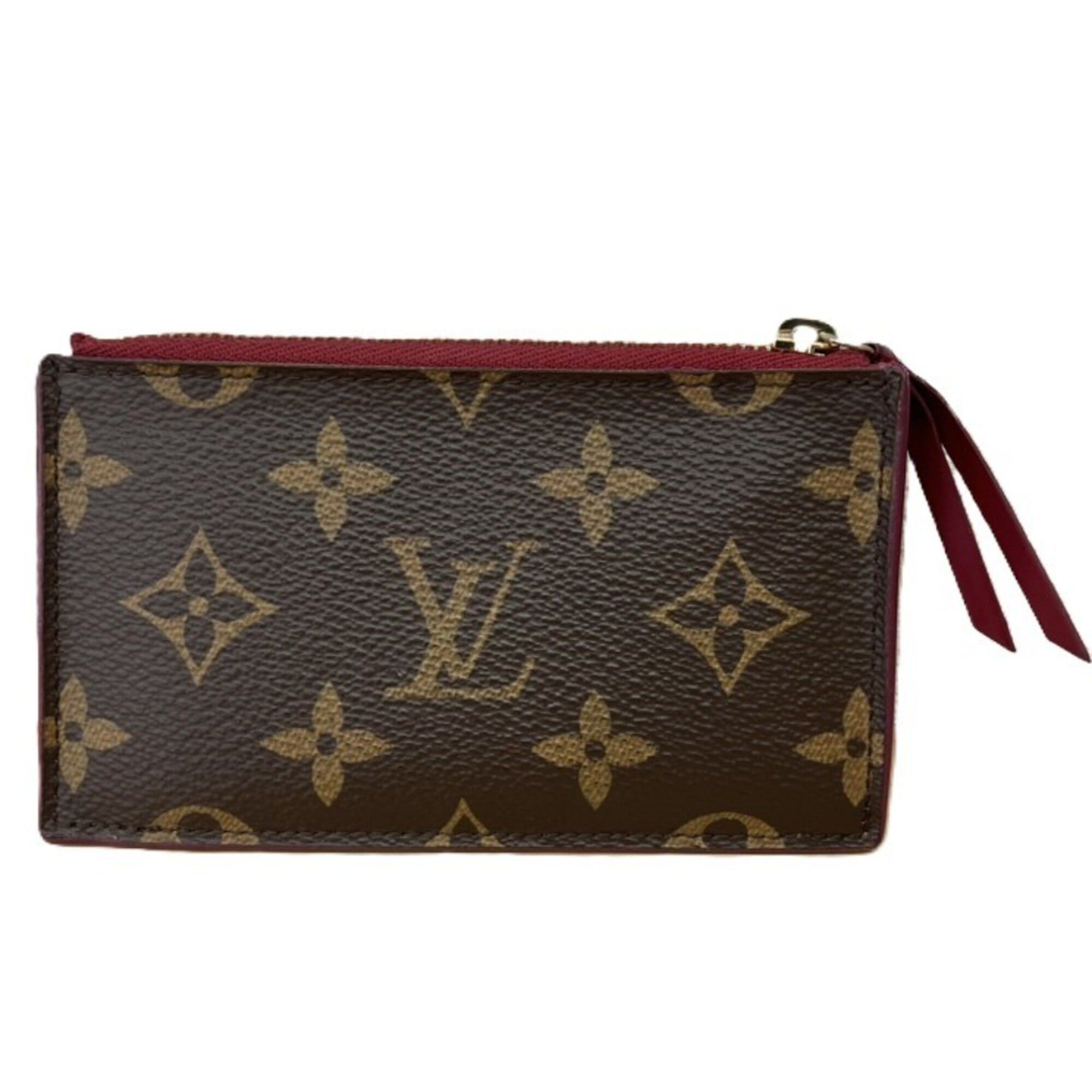 Louis Vuitton Louis Vuitton M67889 Monogram Portecarte Zip Coin Case Size ONE SIZE - 2 Thumbnail