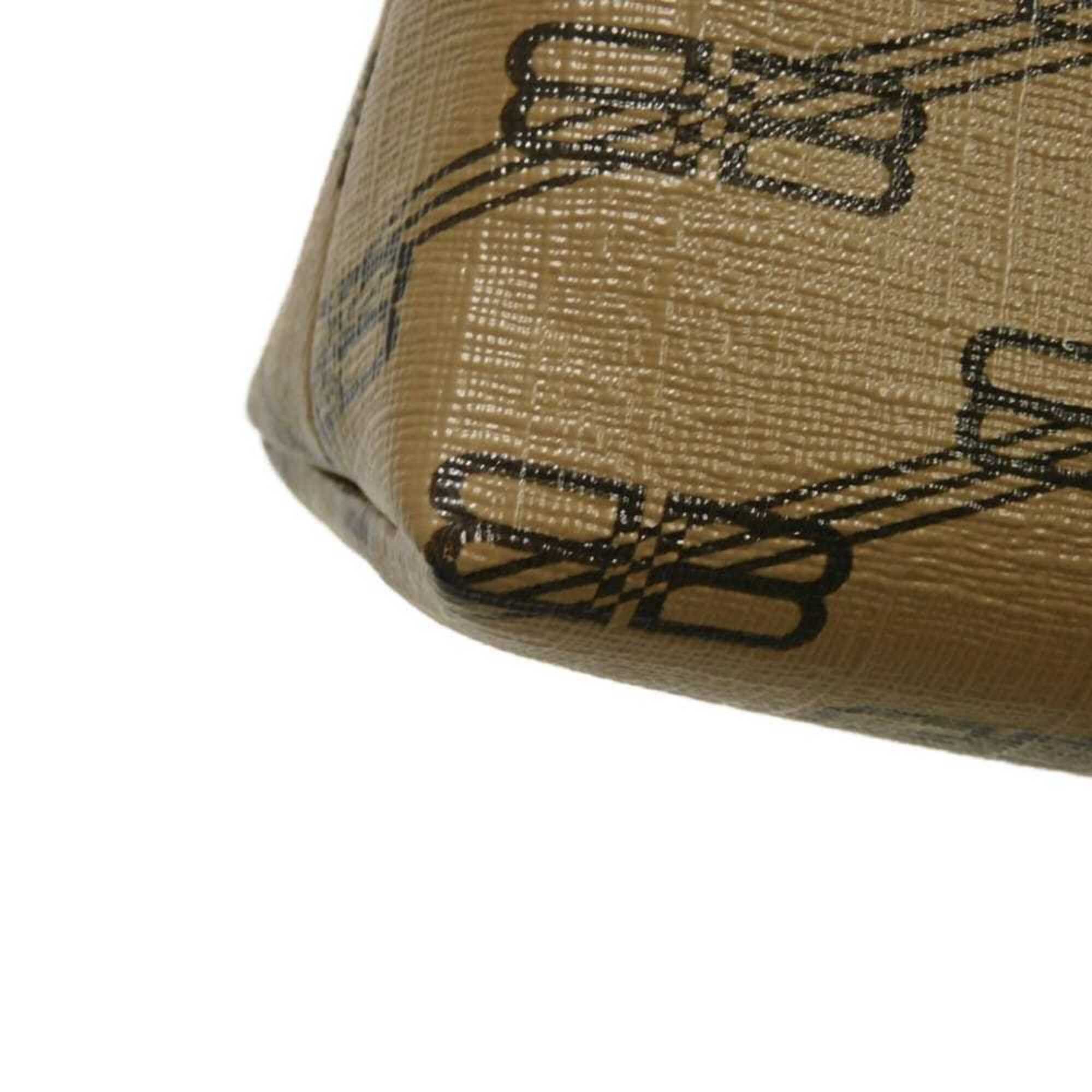 Balenciaga Balenciaga BB Monogram Clutch Bag, Round Pouch, Second Makeup New Logo, Brown, 702624 210DA 2762, Men's & Women's Size ONE SIZE - 13 Thumbnail