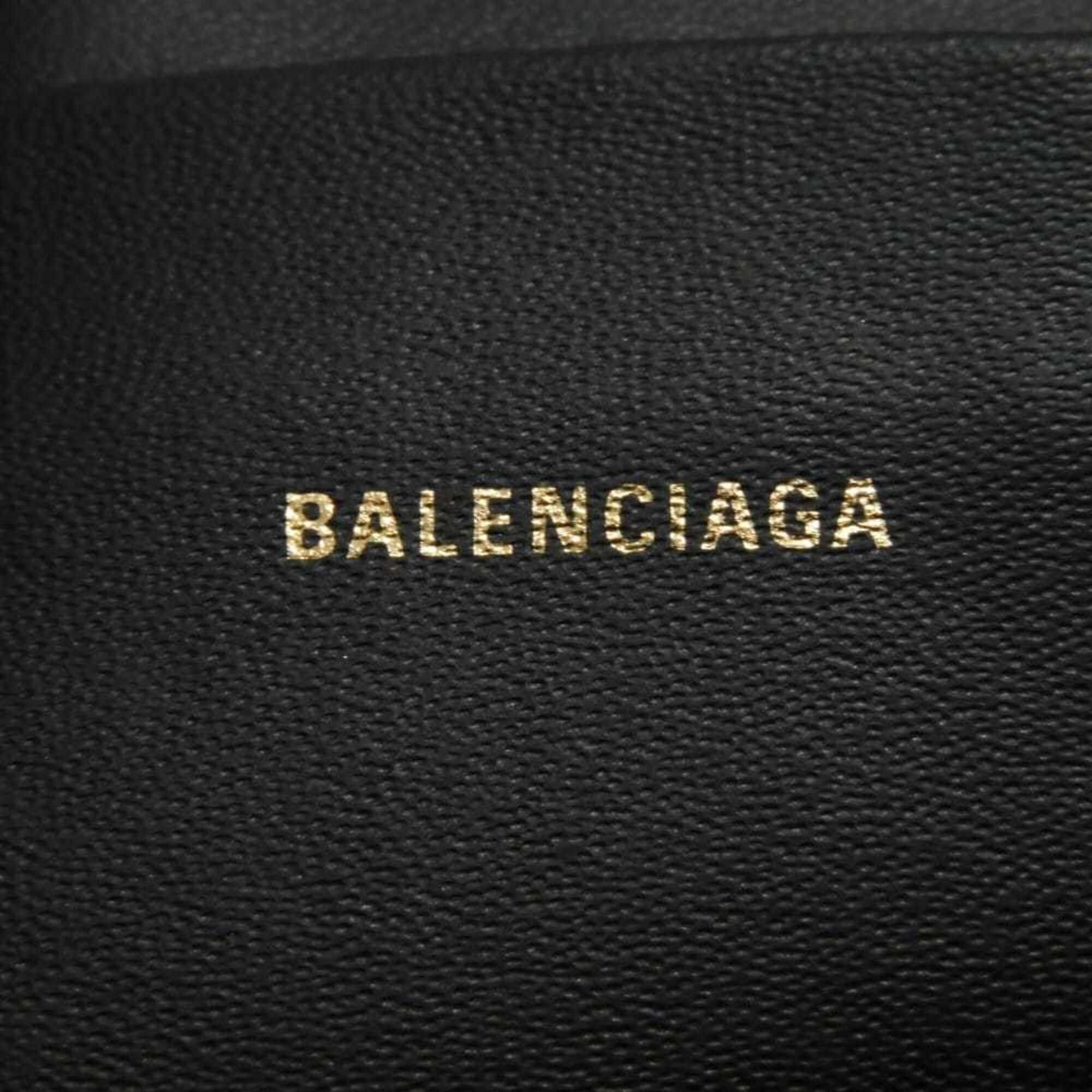 Balenciaga Balenciaga BB Monogram Clutch Bag, Round Pouch, Second Makeup New Logo, Brown, 702624 210DA 2762, Men's & Women's Size ONE SIZE - 5 Thumbnail