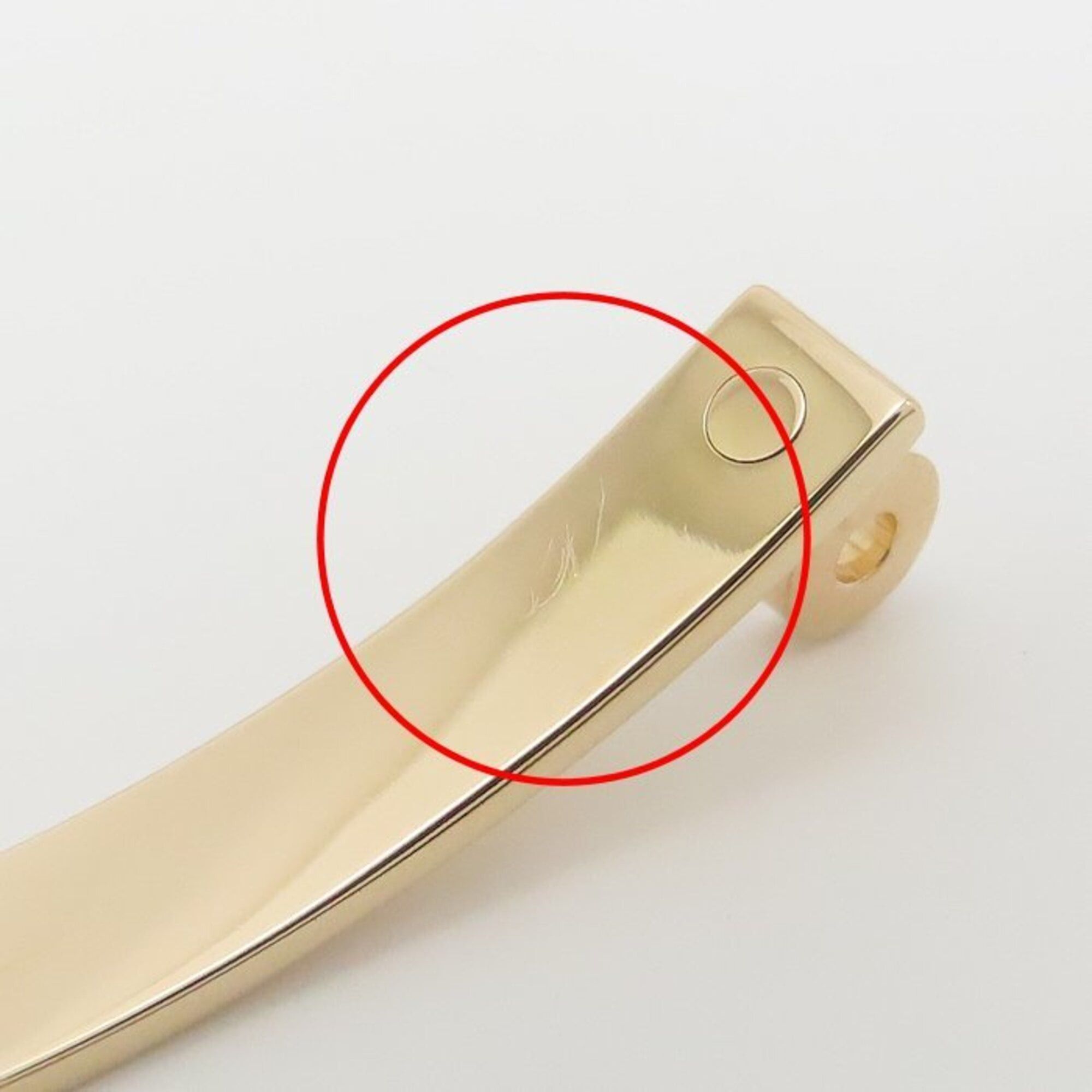 Hermes HERMES Kelly PM Bangle with Diamonds, 18K Pink Gold, Women's, H110013B00SH 295306 Size ONE SIZE - 6 Thumbnail