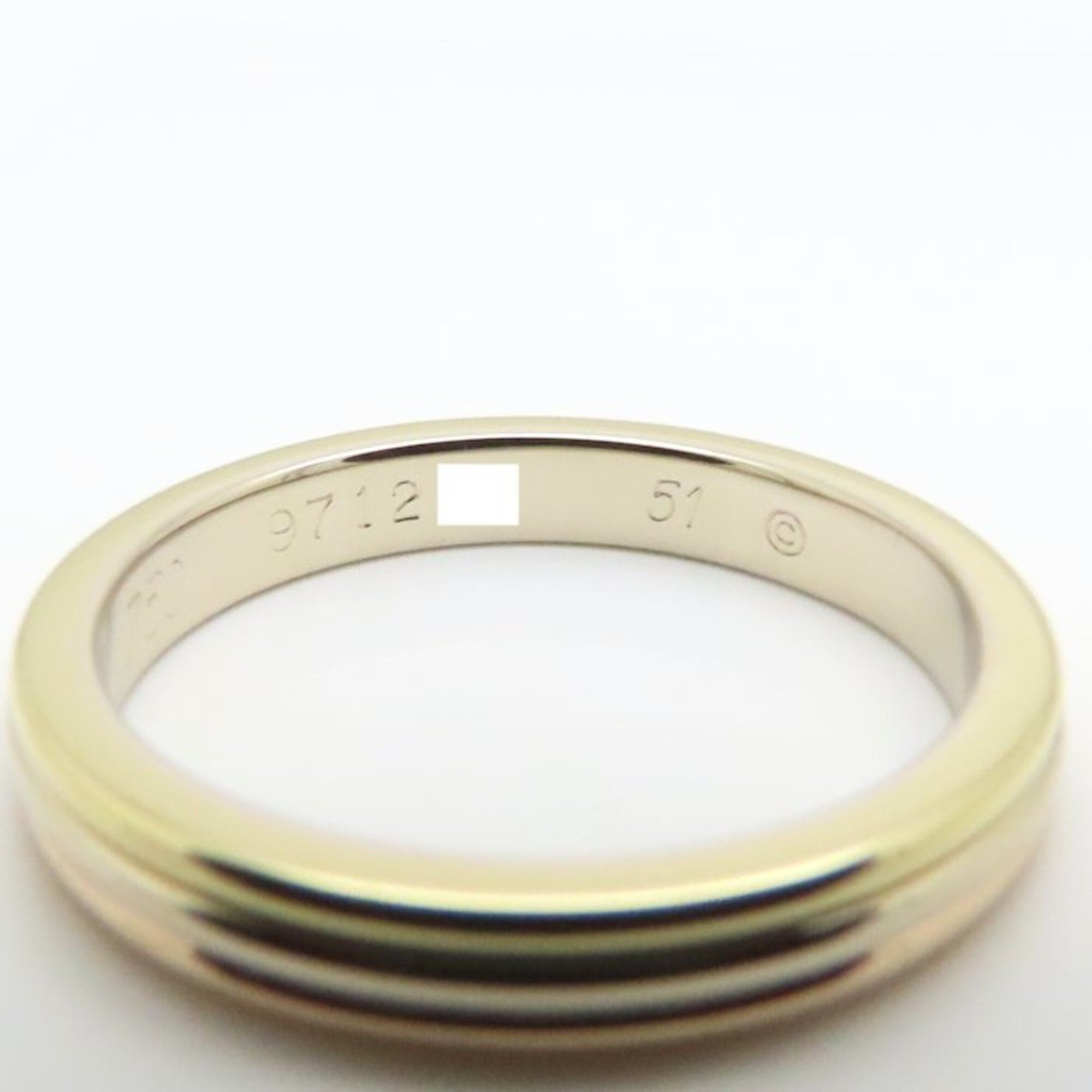Cartier CARTIER Vendôme Louis Cartier Wedding Ring, Size #51, 18K Gold, Women's, Item No. 295240 Size ONE SIZE - 9 Thumbnail