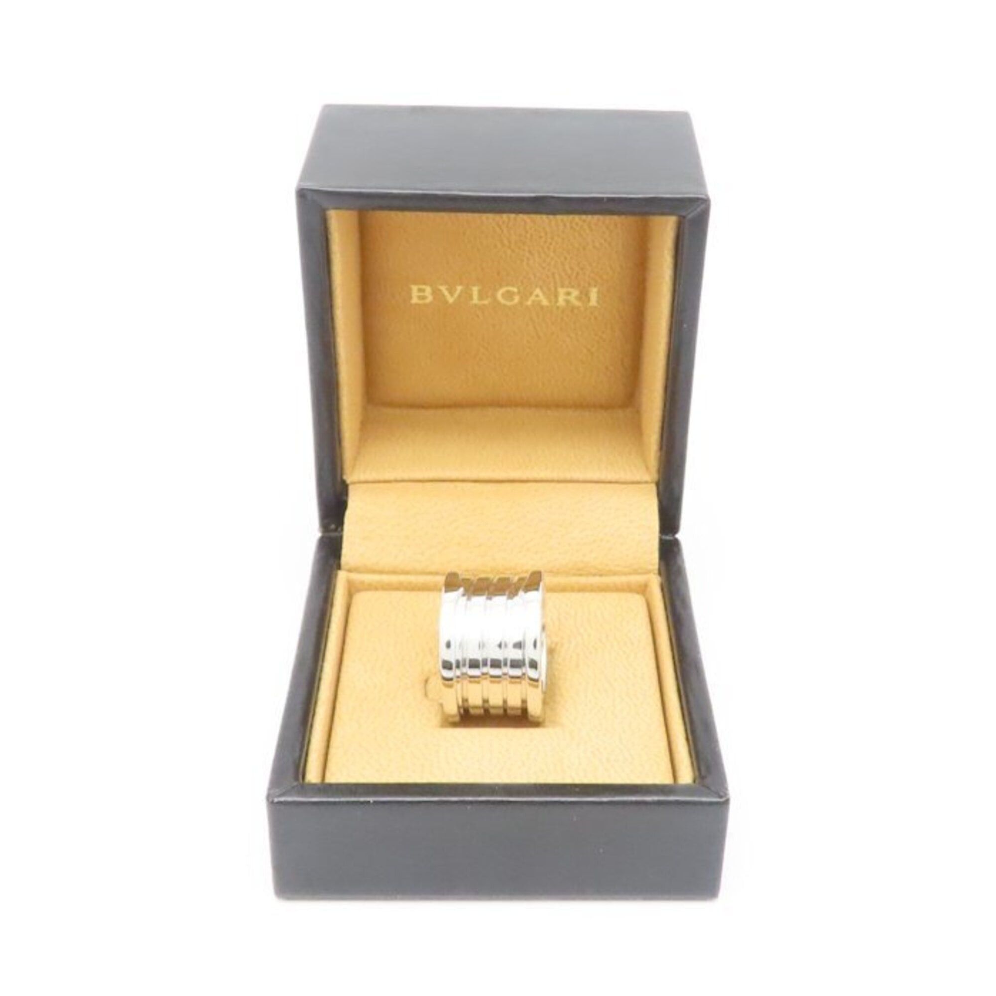 Bvlgari BVLGARI B.zero1 Ring, 5-band, Size L, #52, 18K White Gold, Women's, 295246 Size ONE SIZE - 8 Thumbnail