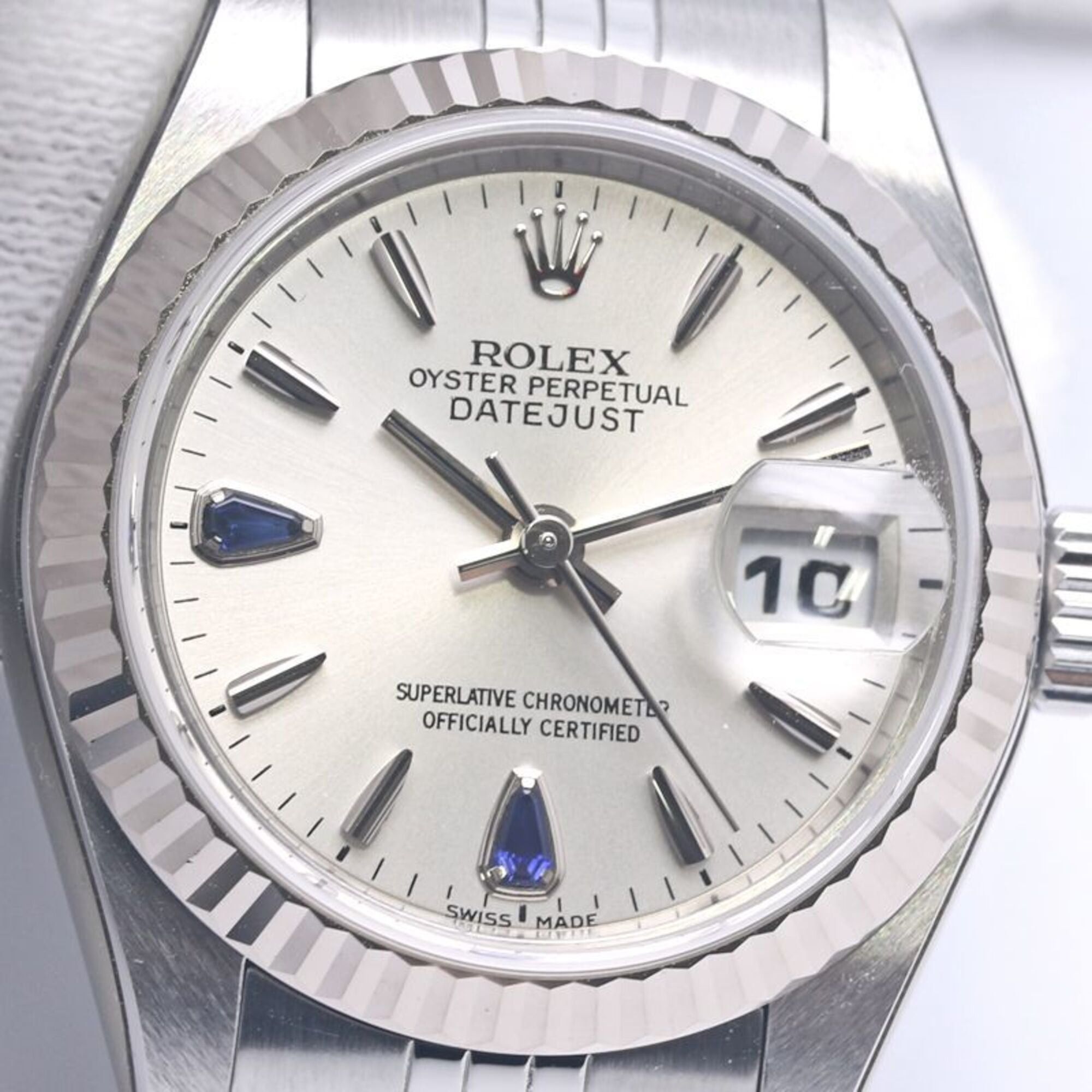 Rolex ROLEX Datejust Sapphire 2P 79174 Women's Watch 18K White Gold x Stainless Steel 40301 Size ONE SIZE - 8 Thumbnail