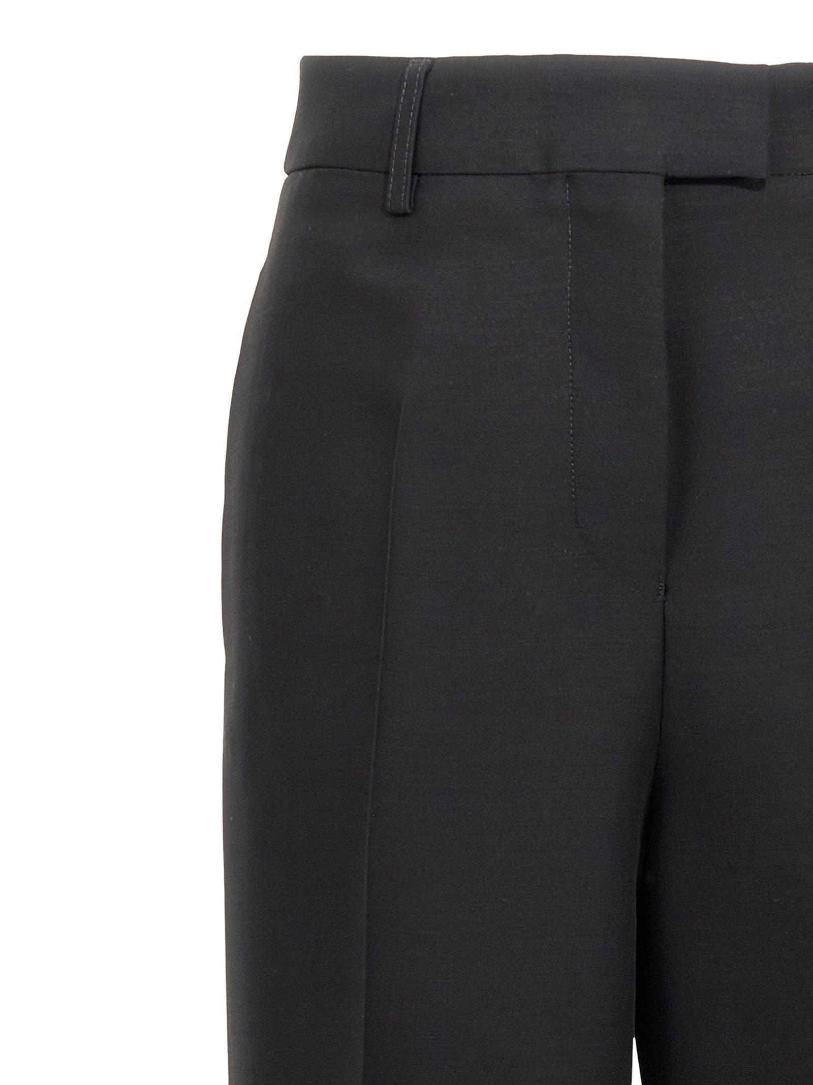 Salvatore Ferragamo Stretched Pleated Trousers Size 30" / US 8 / IT 44 - 3 Thumbnail