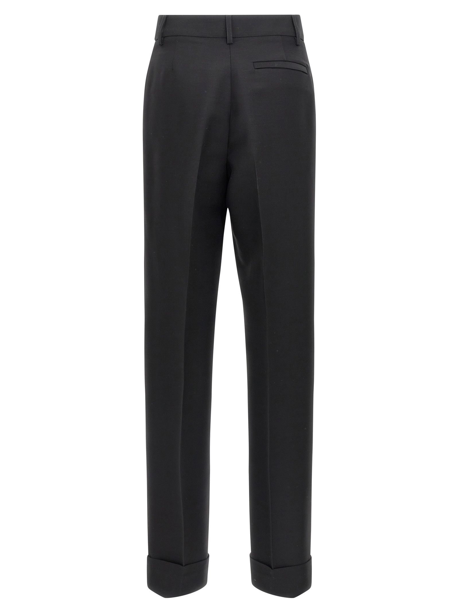 Salvatore Ferragamo Stretched Pleated Trousers Size 30" / US 8 / IT 44 - 2 Thumbnail