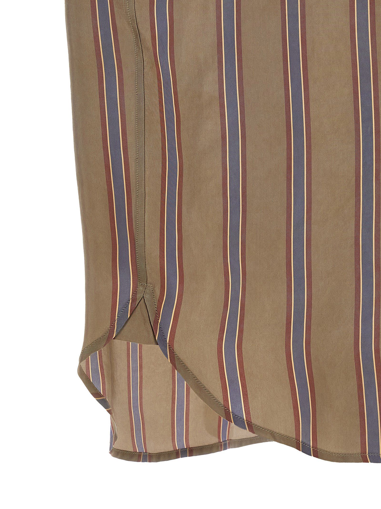 Saint Laurent Paris 'Cassandre' Striped Shirt Size US M / EU 48-50 / 2 - 4 Thumbnail