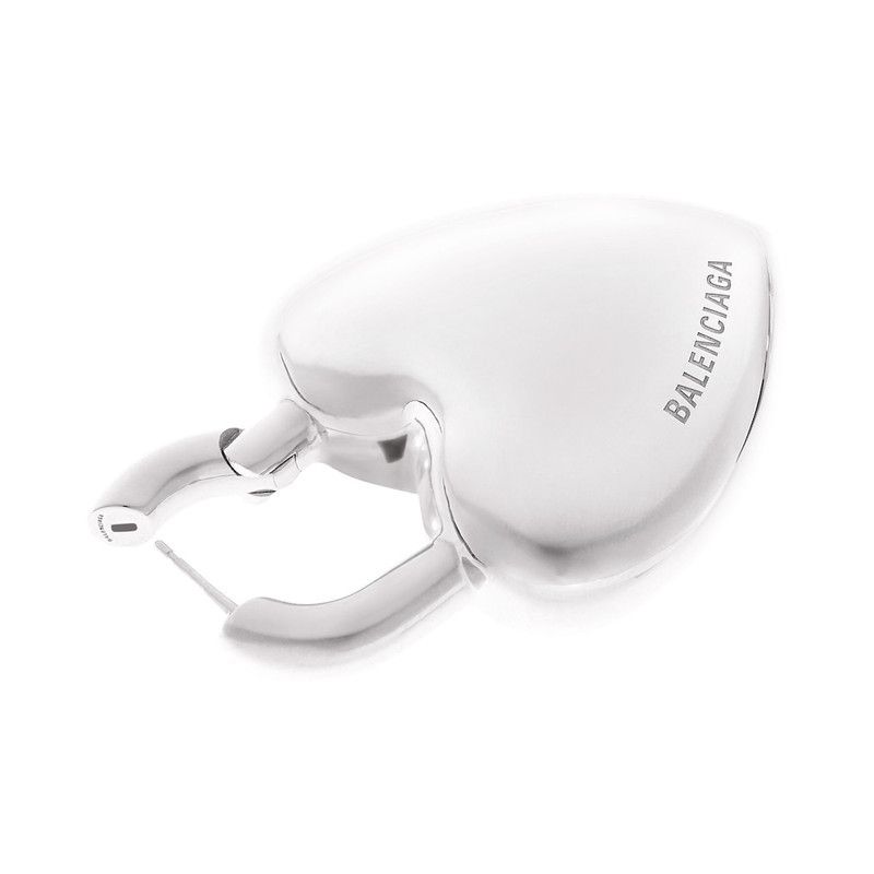 Balenciaga minnie Xl earrings in silver Size ONE SIZE - 4 Thumbnail
