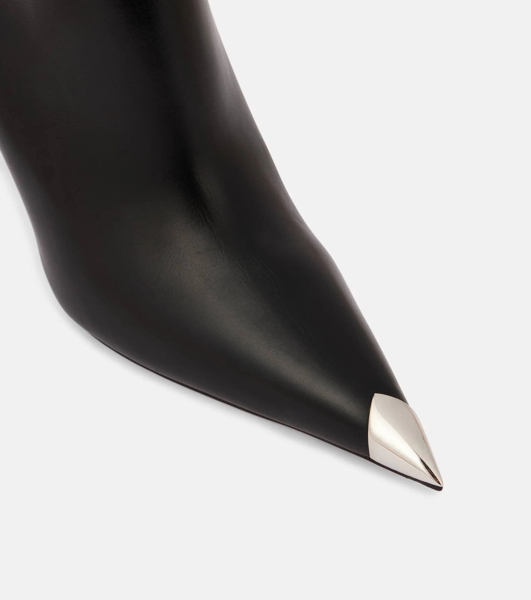 Christian Louboutin kate max leather booty spikes claw black Size US 7 / IT 37 - 5 Thumbnail